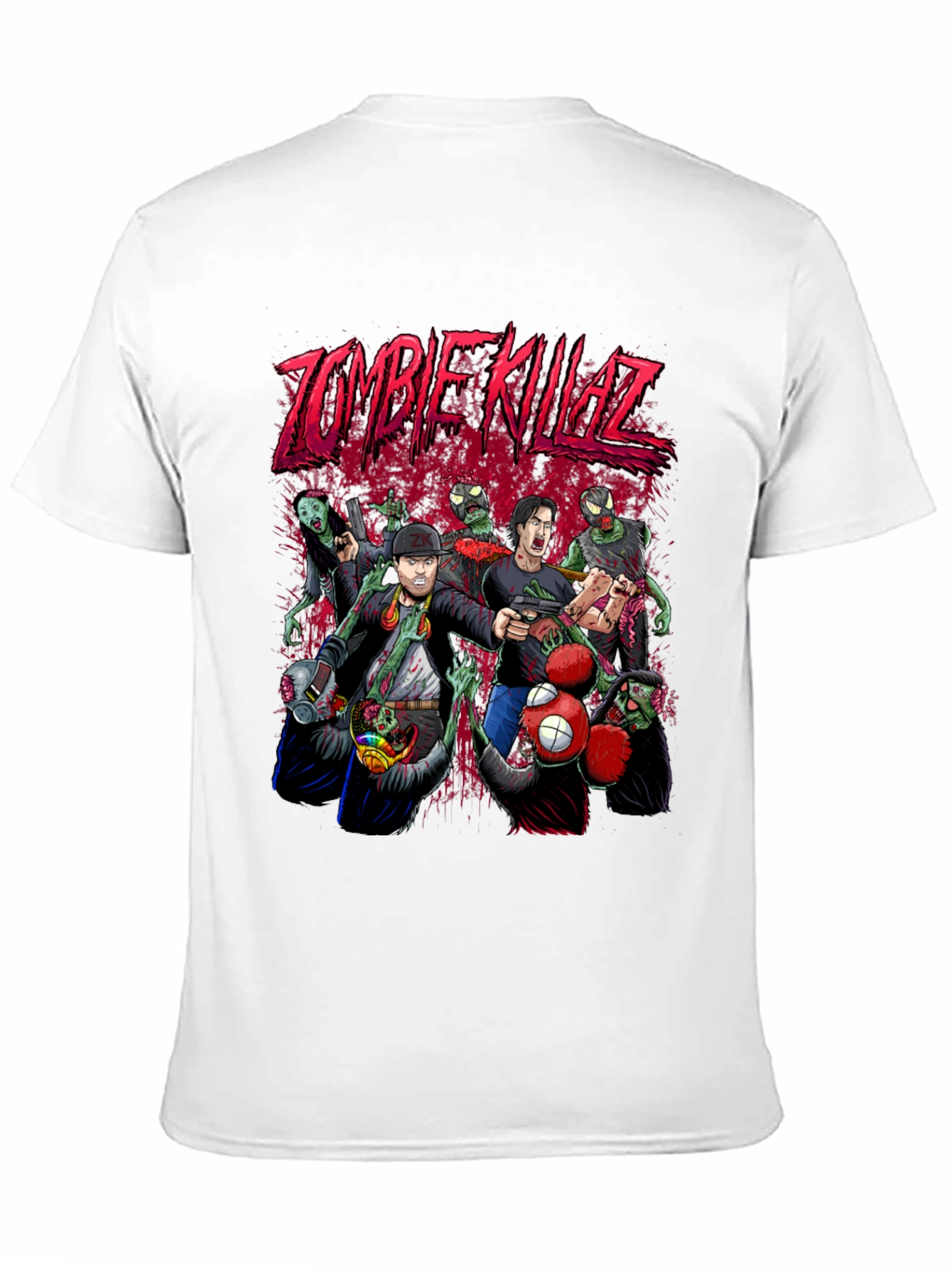 Camiseta Negra Zombie Killaz