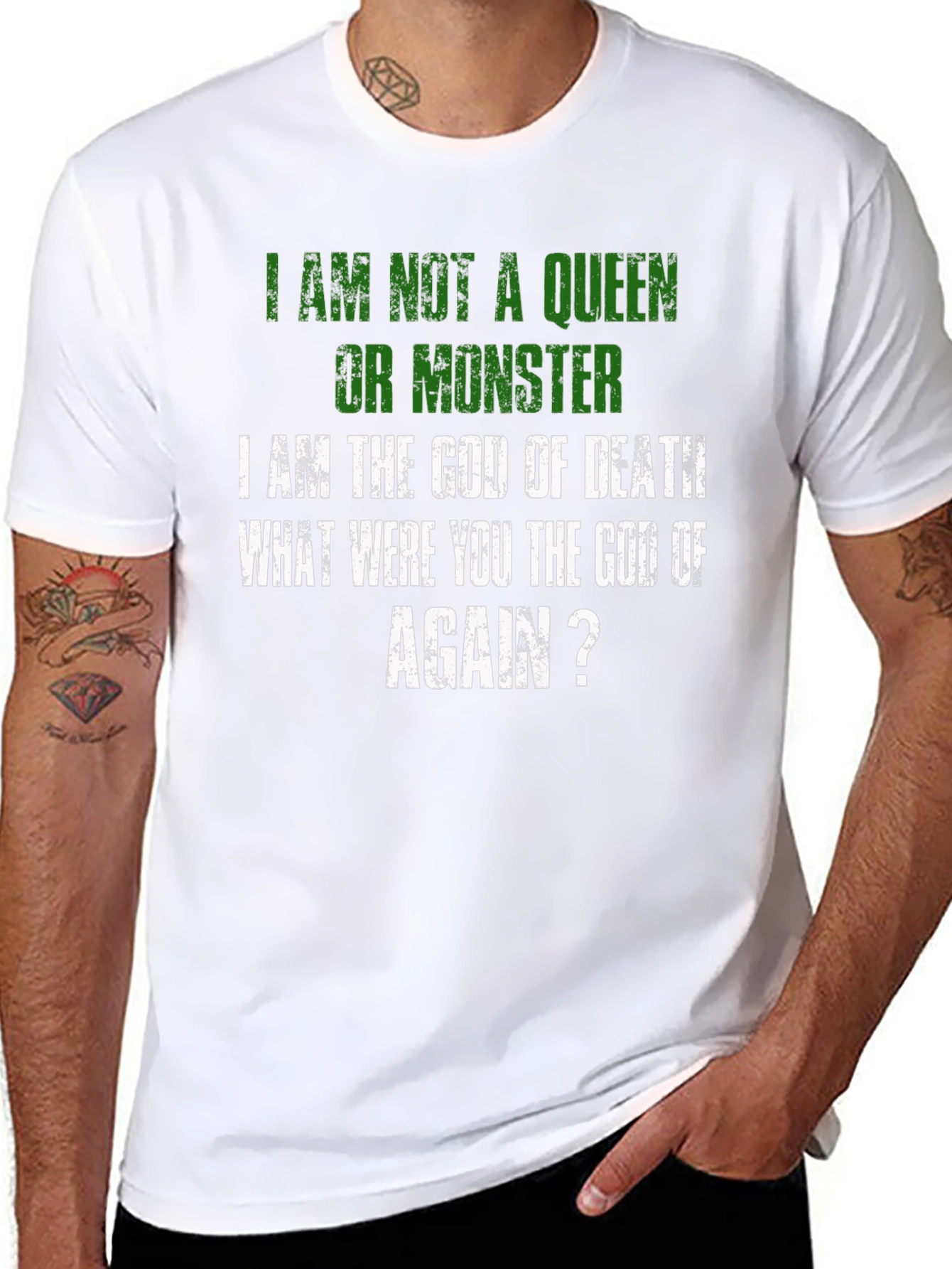 Camiseta Dios de la Muerte - Diseño Único