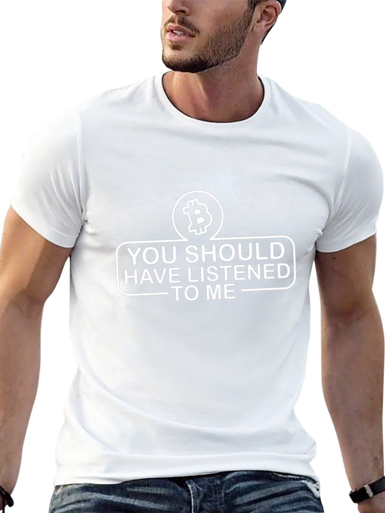 Camiseta Bitcoin - Deberías Haberme Escuchado