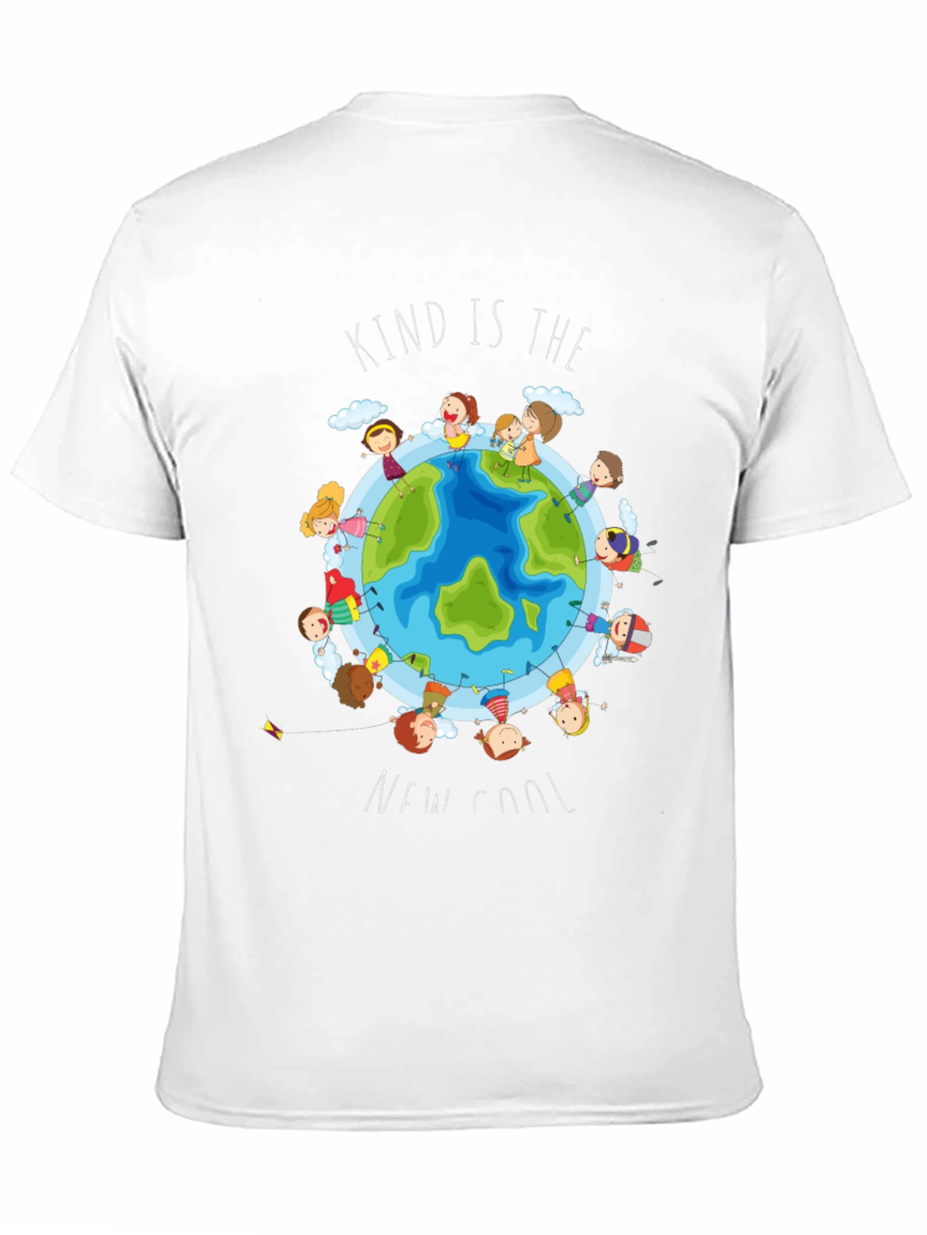 Camiseta Negra Infantil Kind Is The New Cool