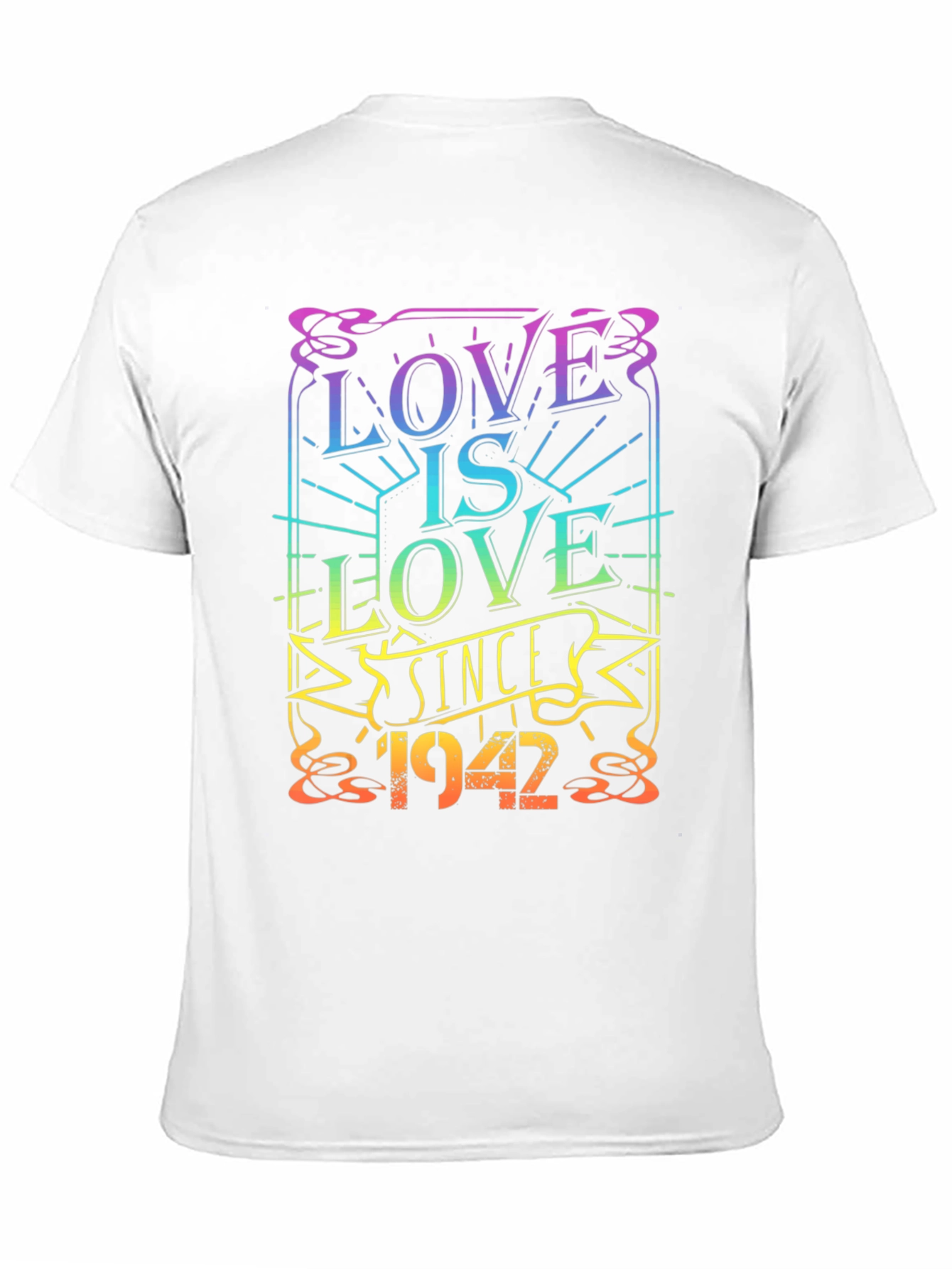 Camiseta Negra: Amor es Amor Desde 1942