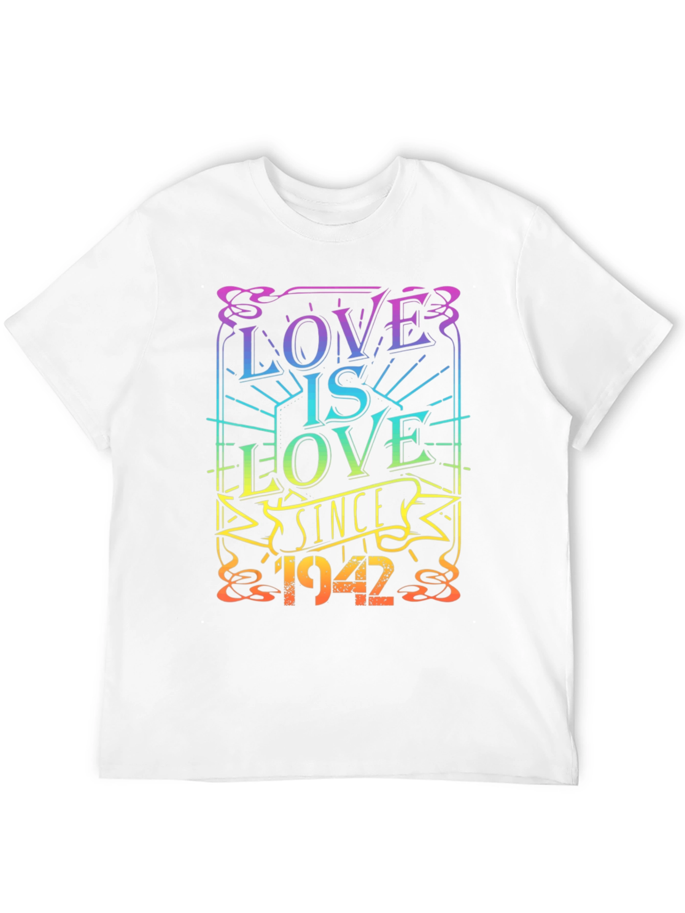 Camiseta Negra: Amor es Amor Desde 1942