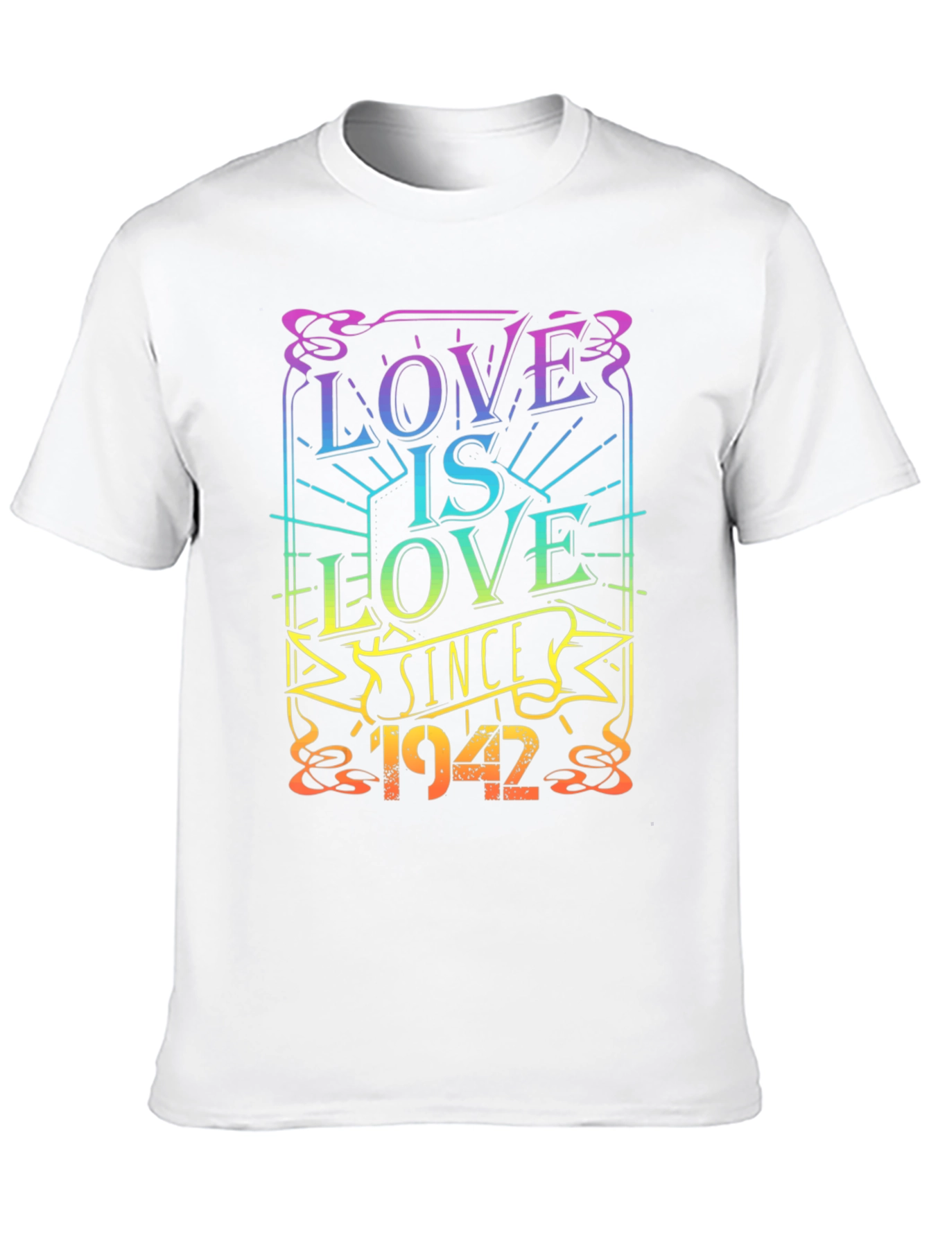 Camiseta Negra: Amor es Amor Desde 1942