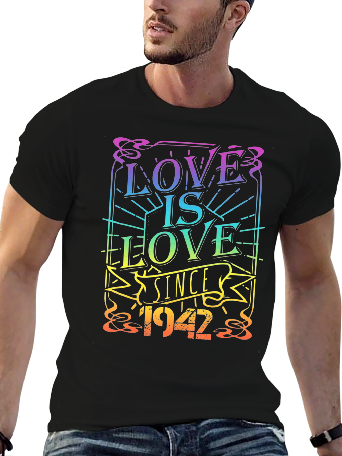 Camiseta Negra: Amor es Amor Desde 1942
