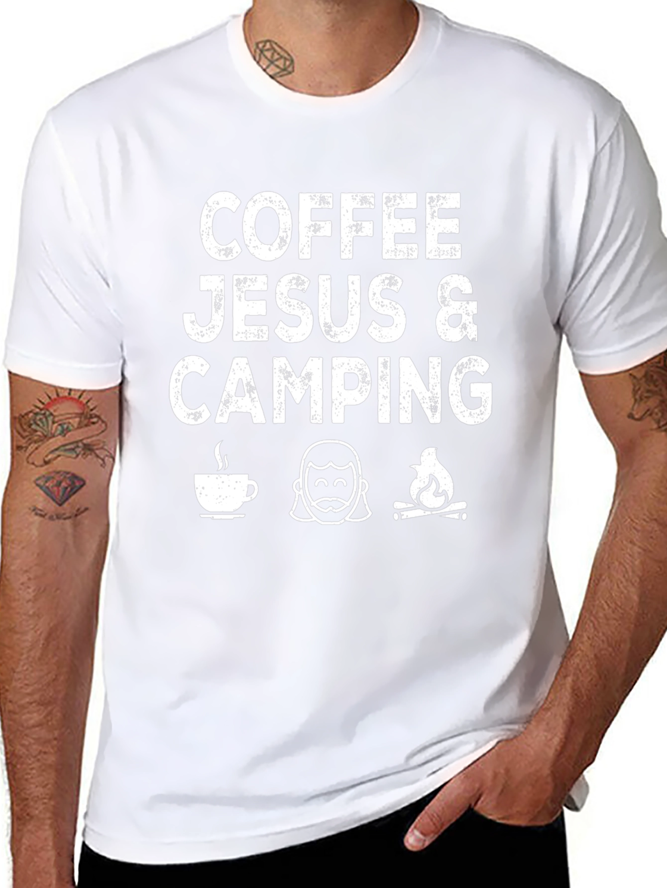 Camiseta Café Jesús & Camping