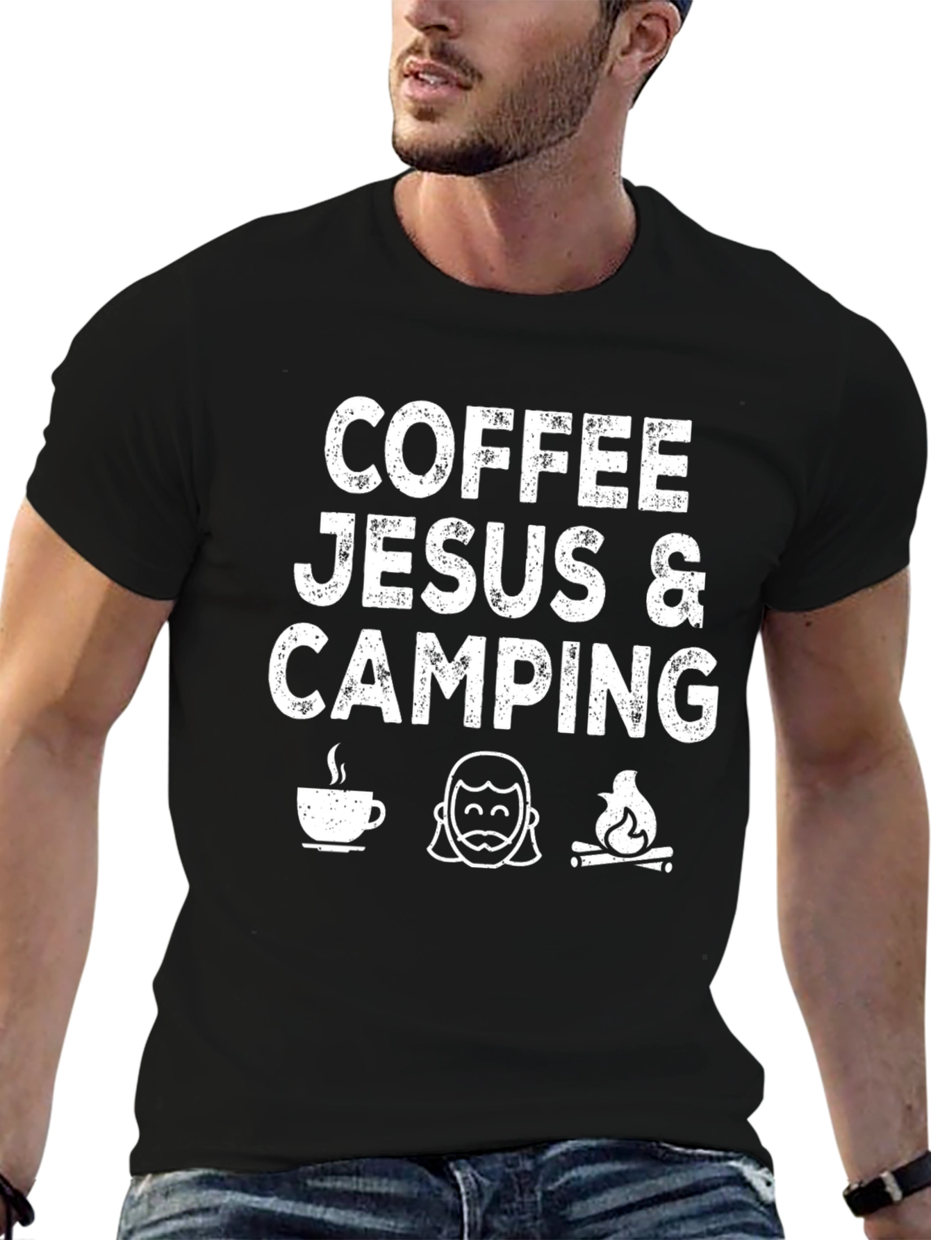 Camiseta Café Jesús & Camping
