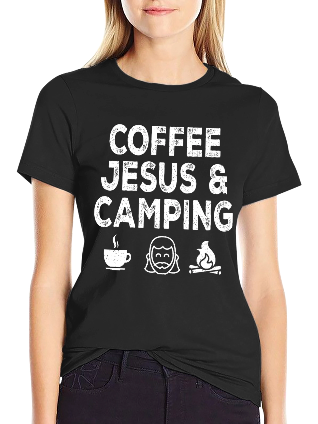 Camiseta Café Jesús & Camping
