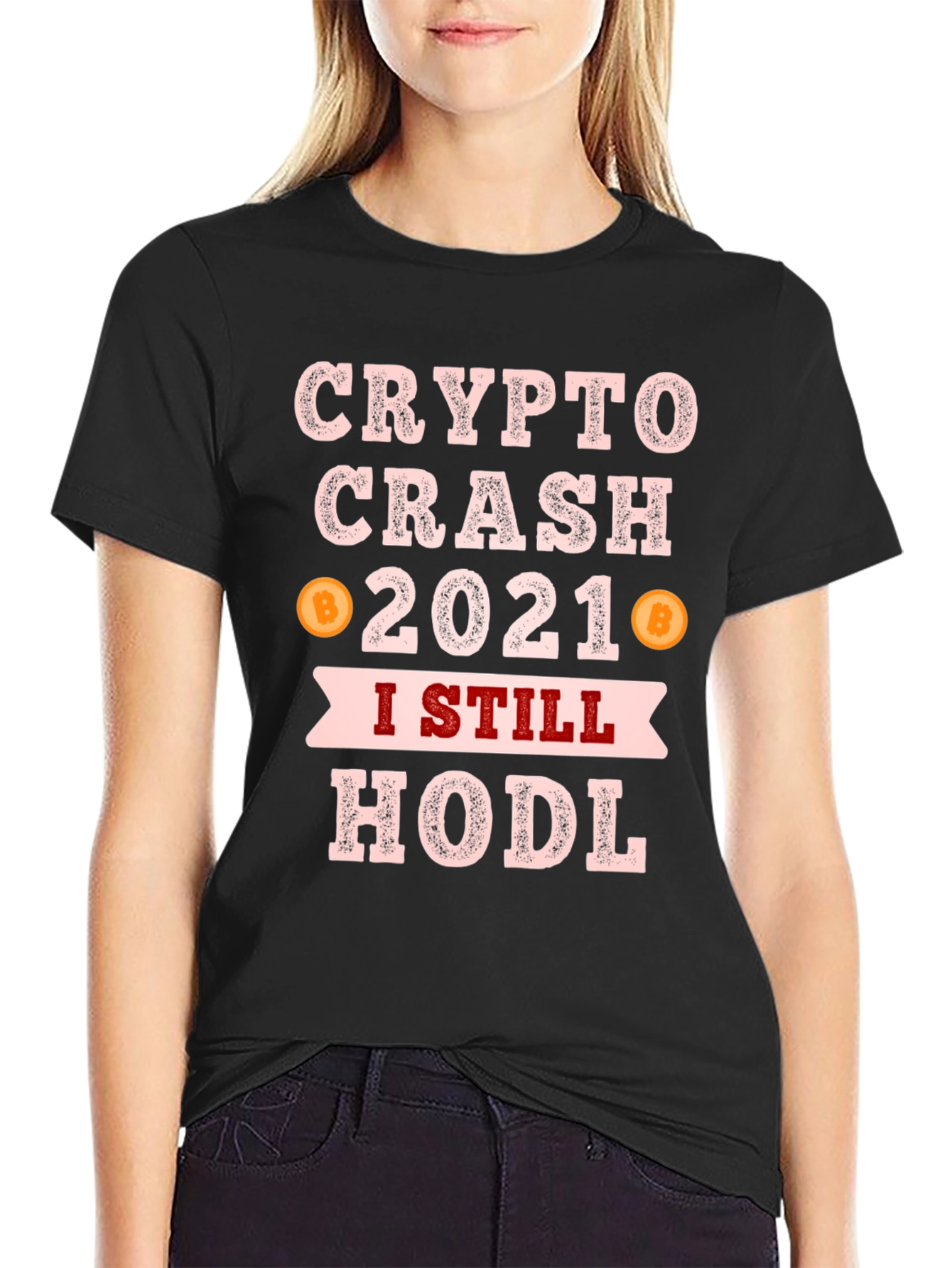 Camiseta Crypto Crash 2021 HODL