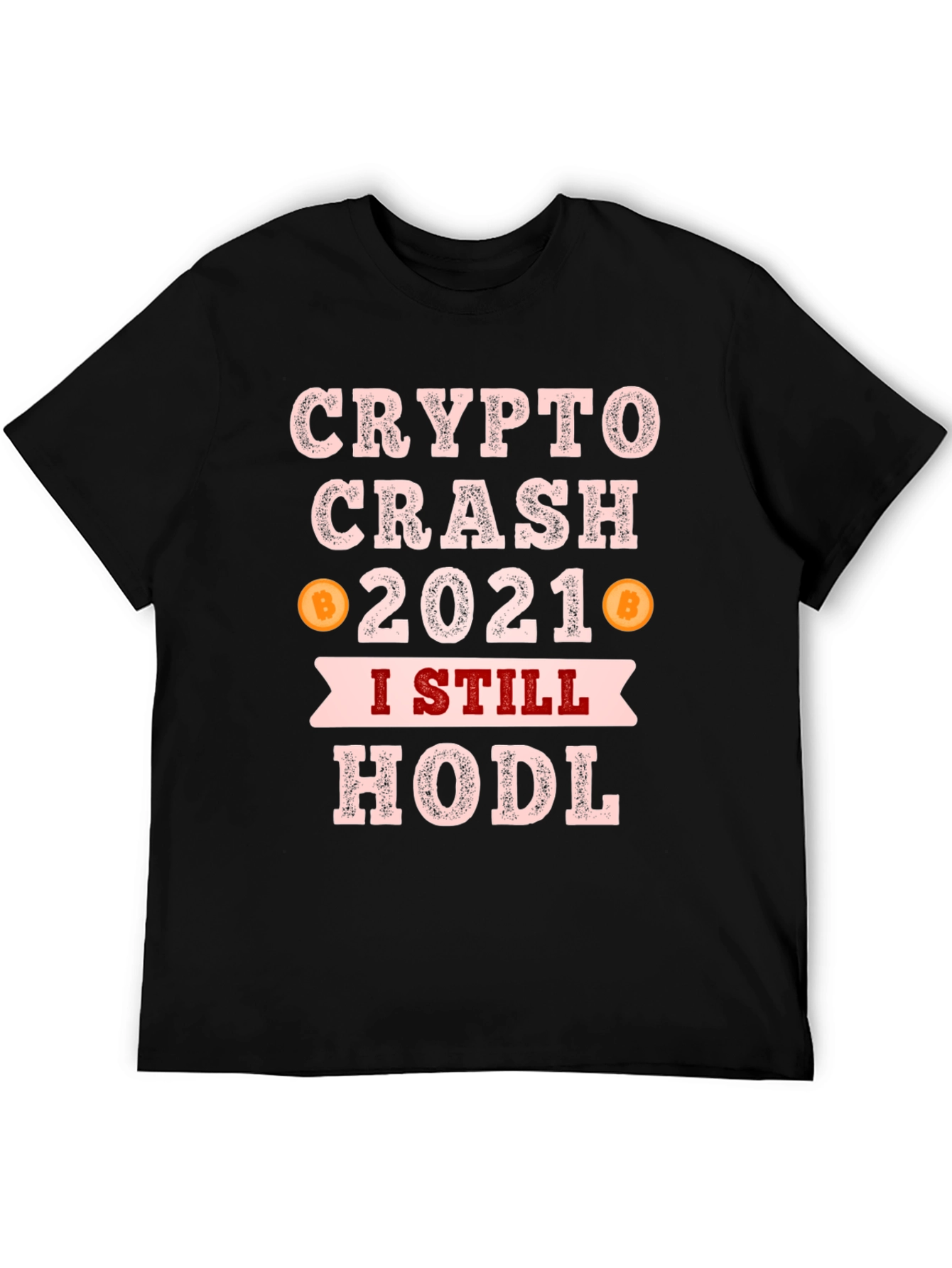 Camiseta Crypto Crash 2021 HODL