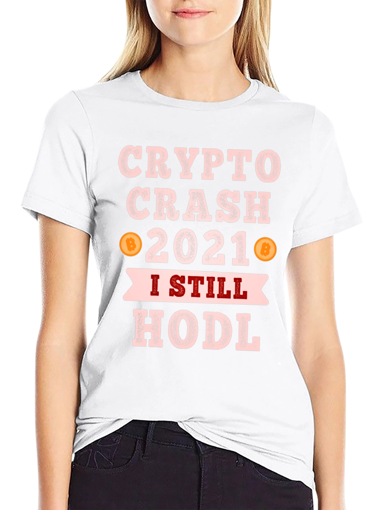Camiseta Crypto Crash 2021 HODL