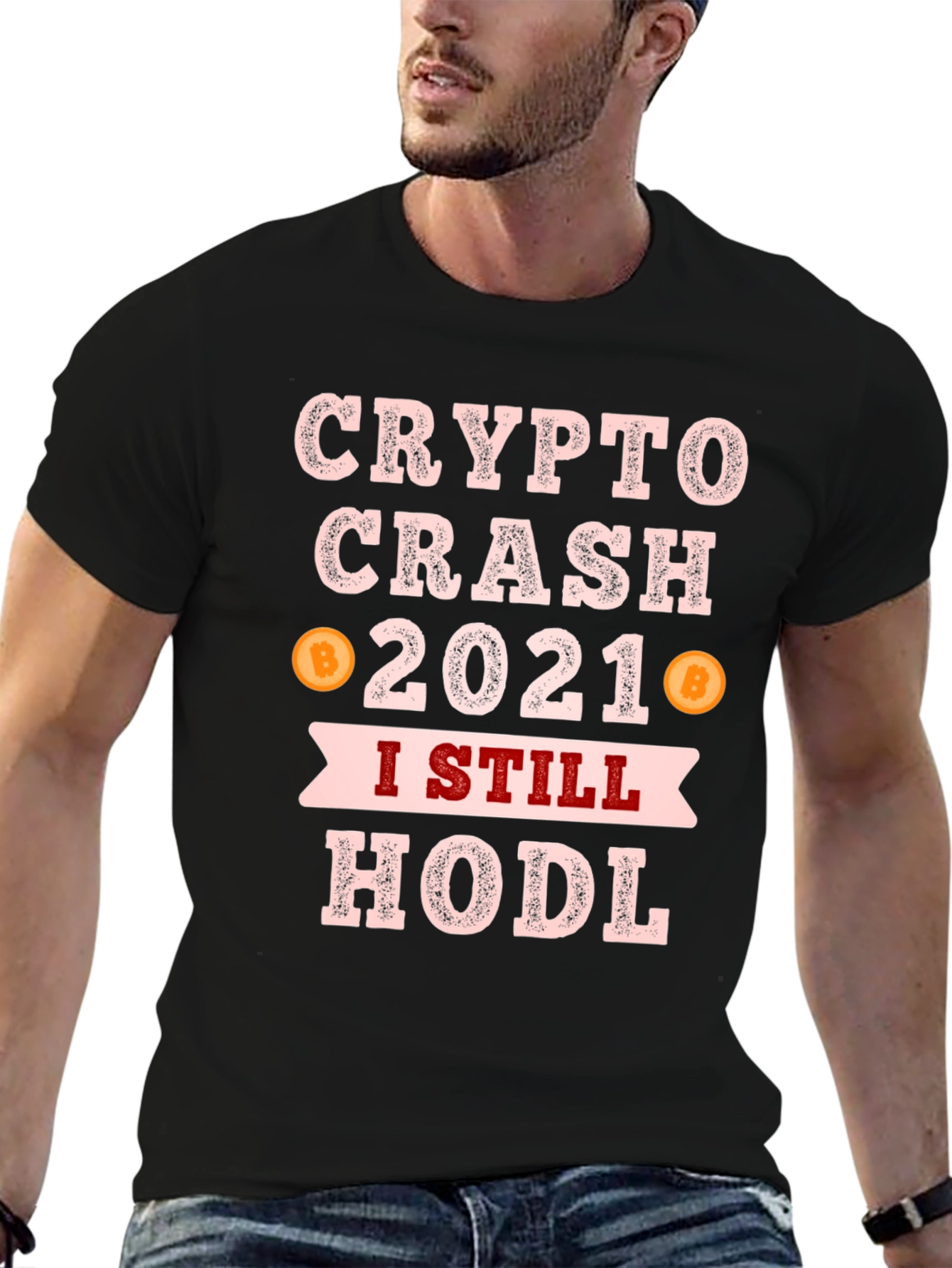 Camiseta Crypto Crash 2021 HODL