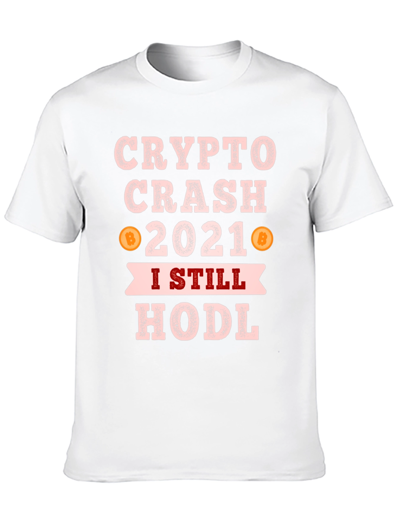 Camiseta Crypto Crash 2021 HODL