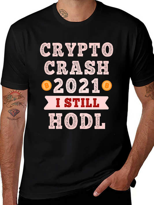 Camiseta Crypto Crash 2021 HODL