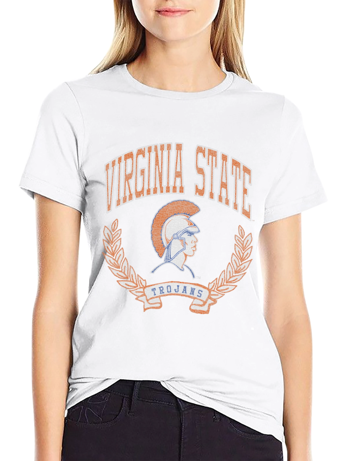 Camiseta Negra Virginia State Trojans