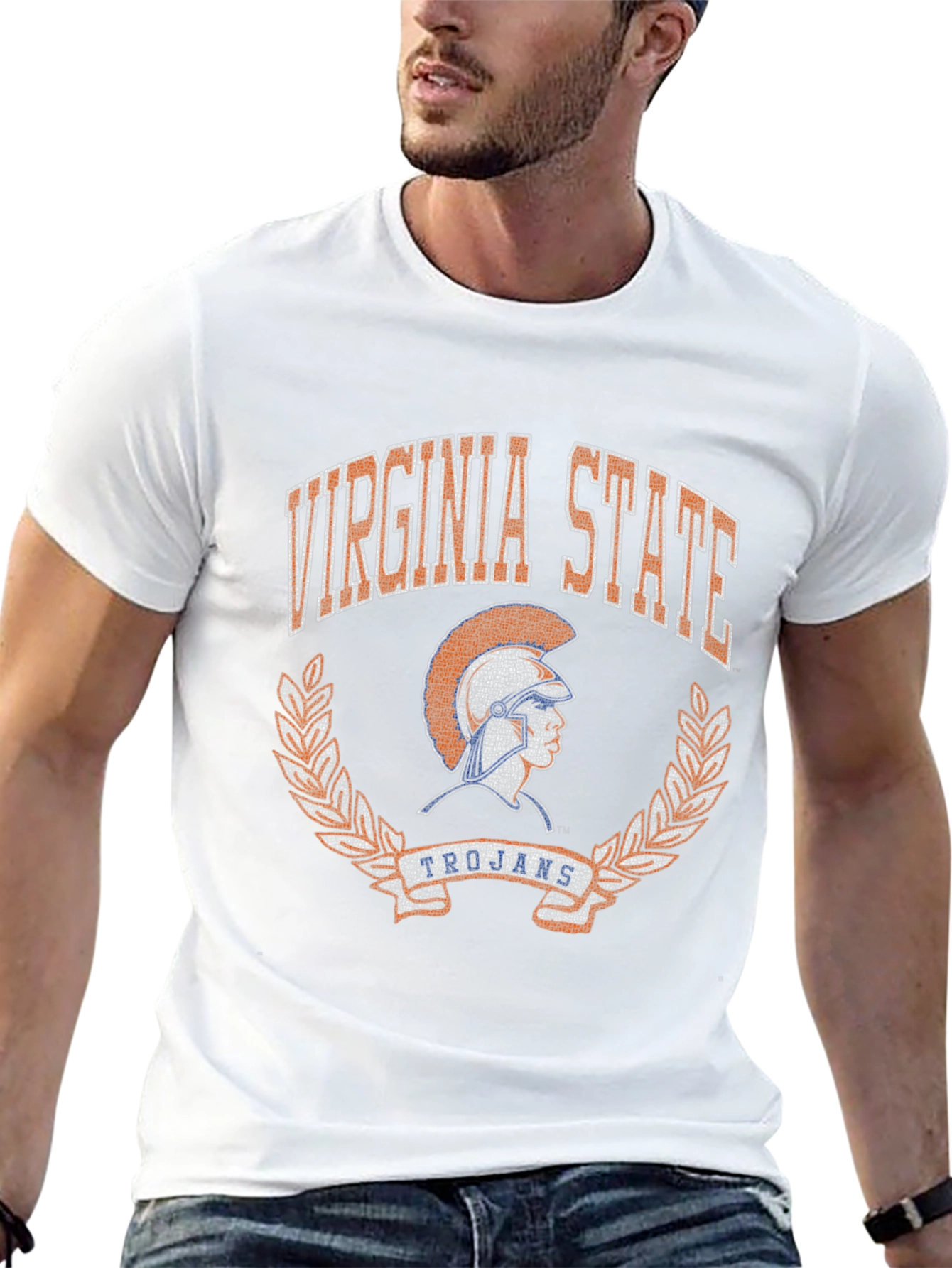 Camiseta Negra Virginia State Trojans