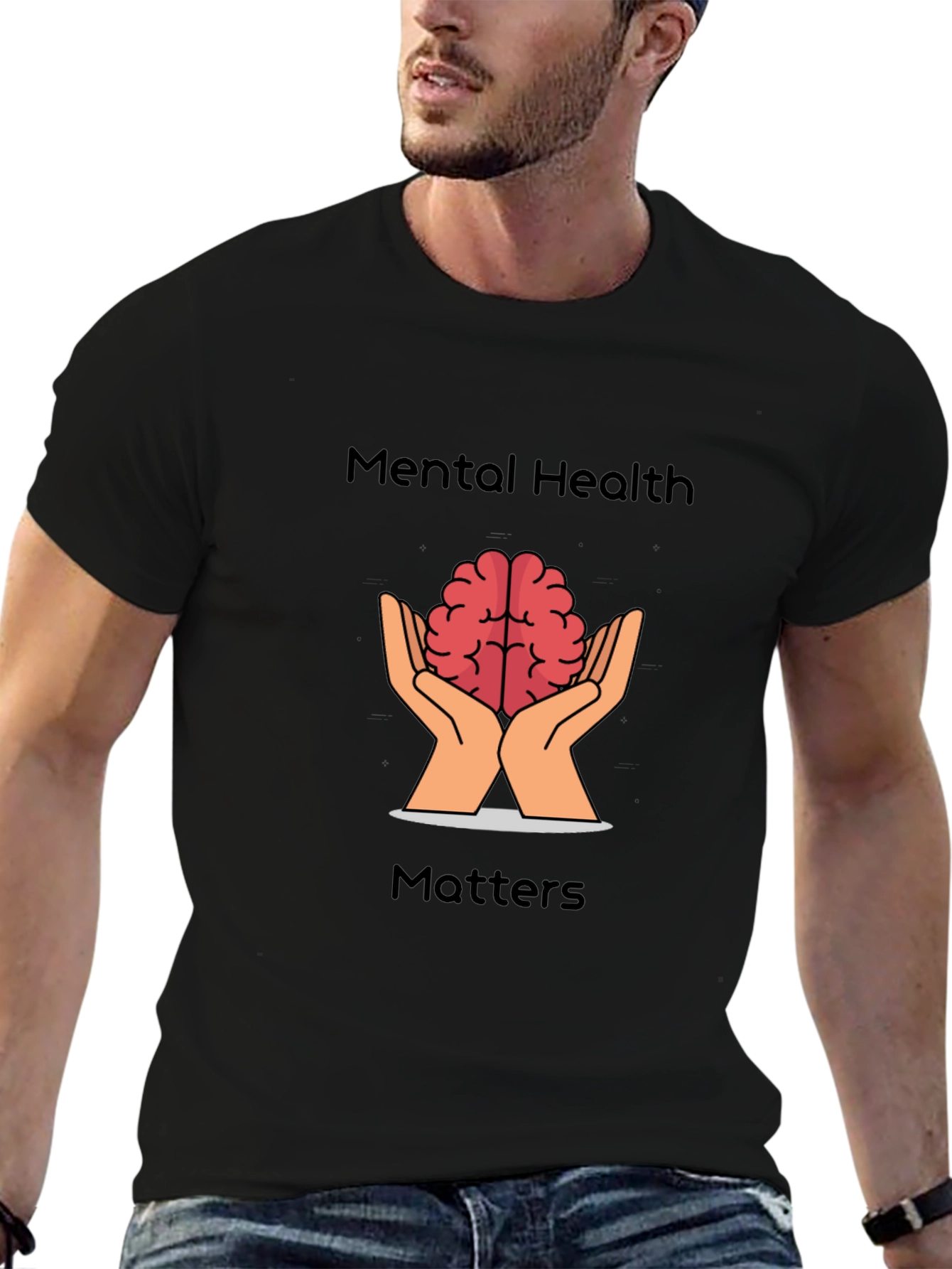 Camiseta La Salud Mental Importa - Diseño Único