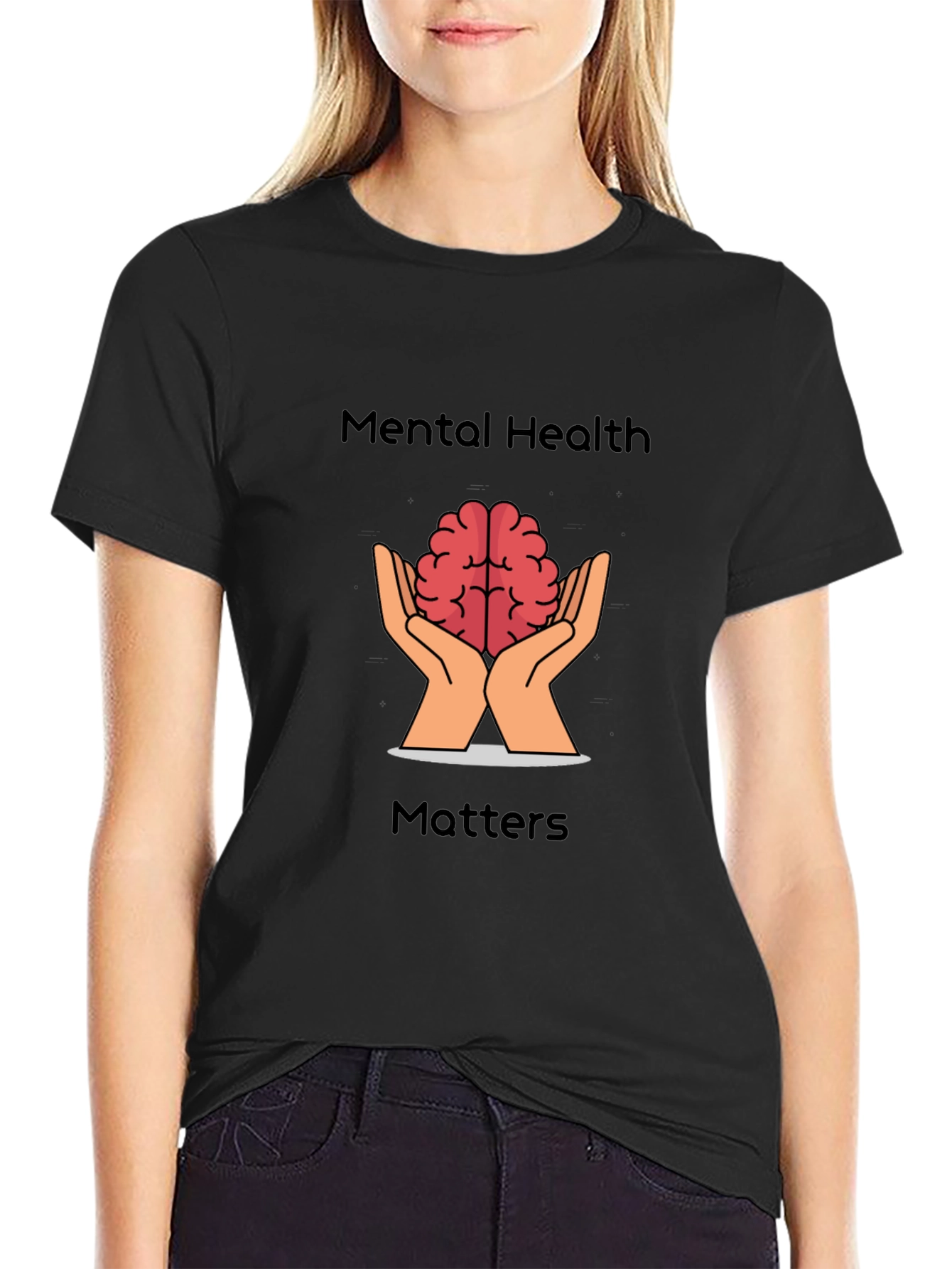 Camiseta La Salud Mental Importa - Diseño Único