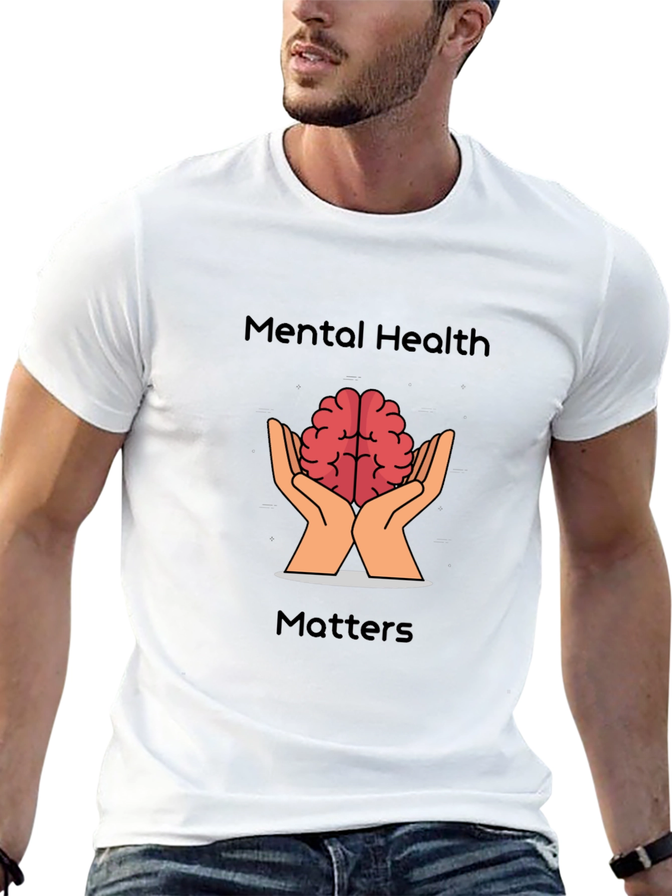 Camiseta La Salud Mental Importa - Diseño Único