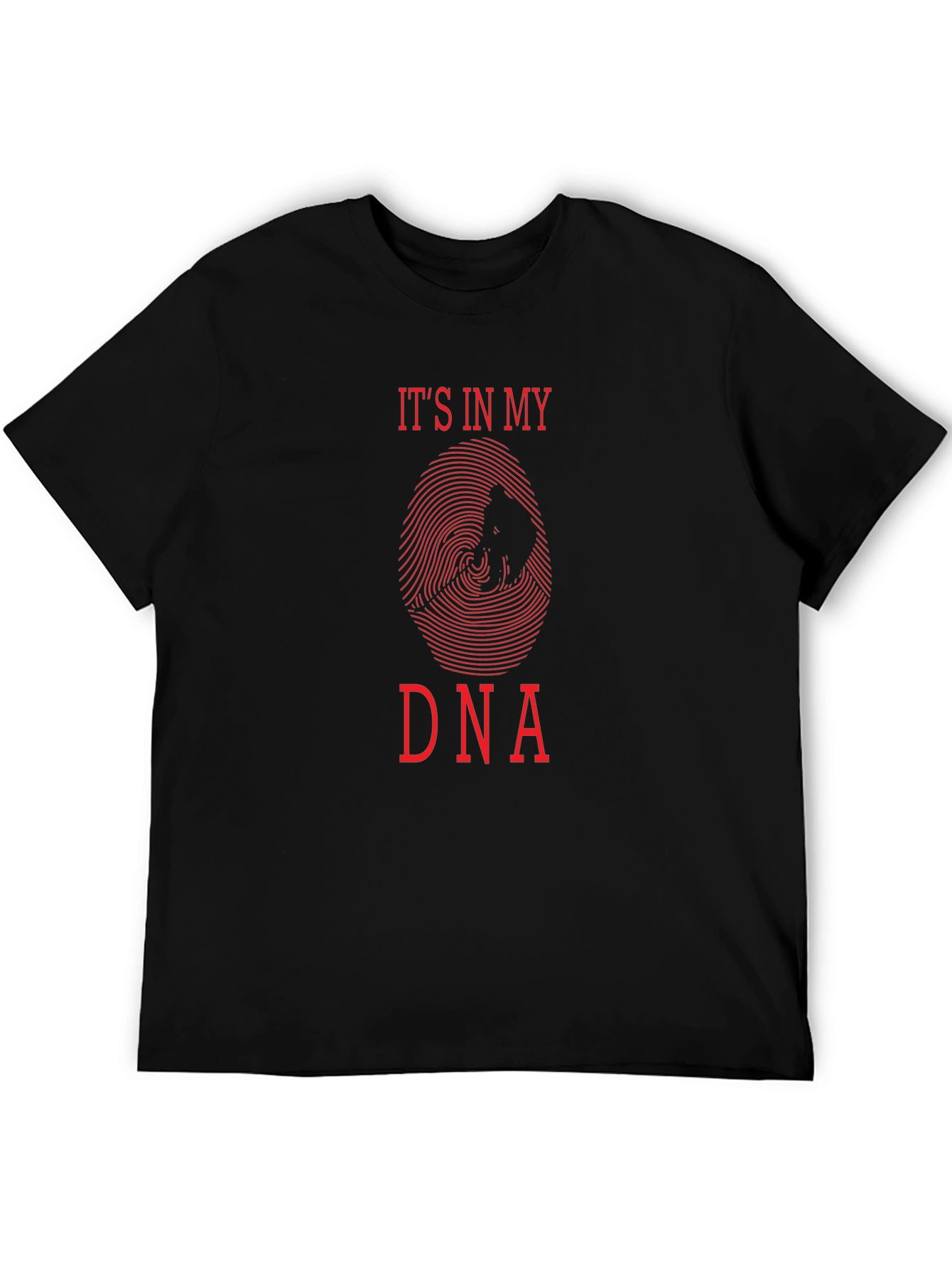 Camiseta Negra Está en mi ADN