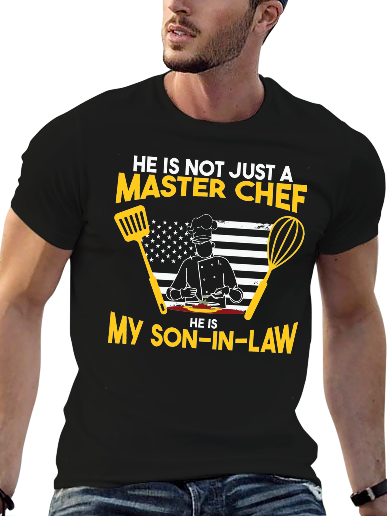 Camiseta Master Chef Son-in-Law para Hombre