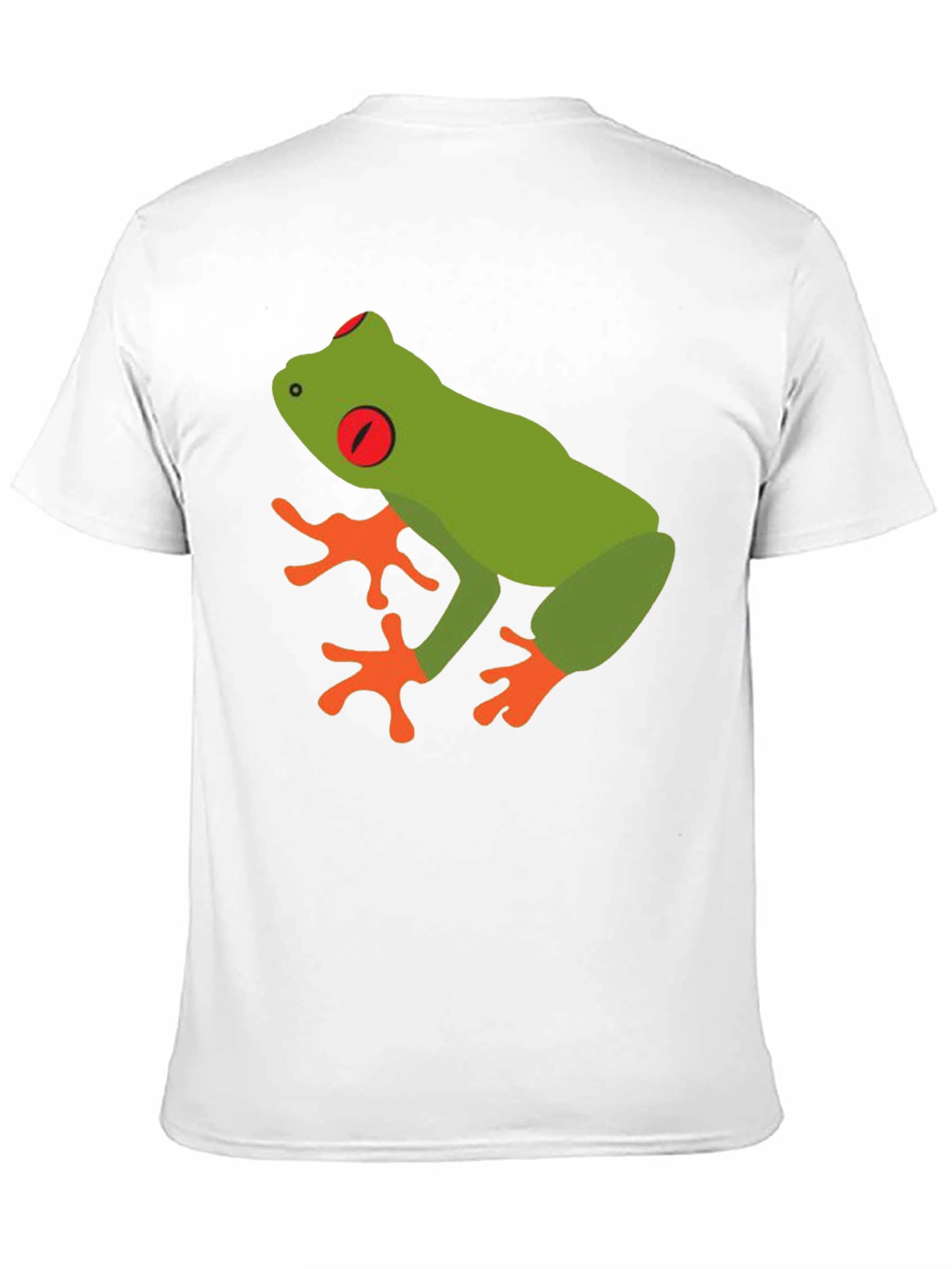 Camiseta Negra con Diseño de Rana Arborícola