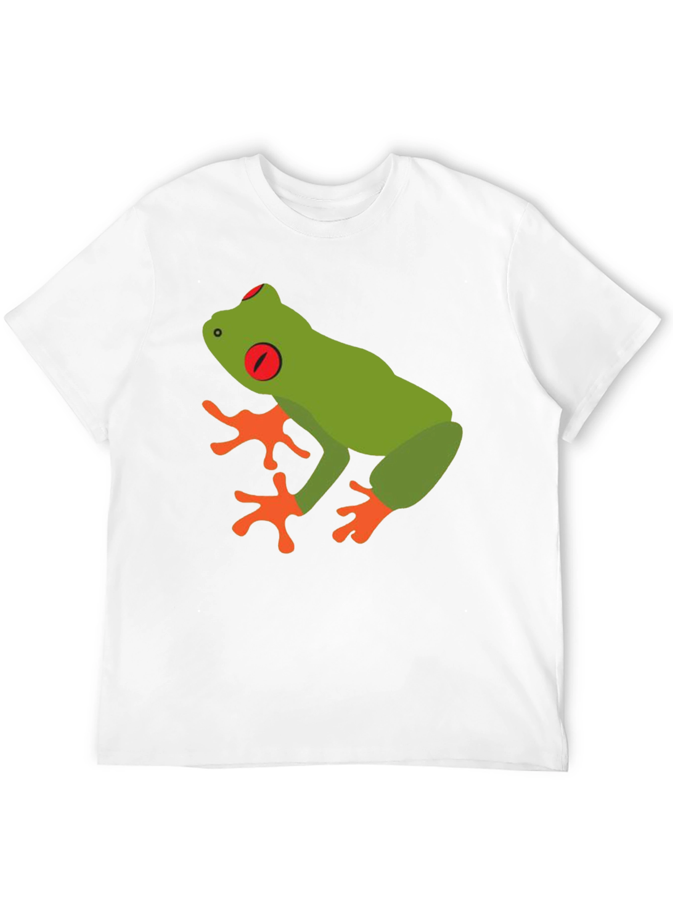 Camiseta Negra con Diseño de Rana Arborícola