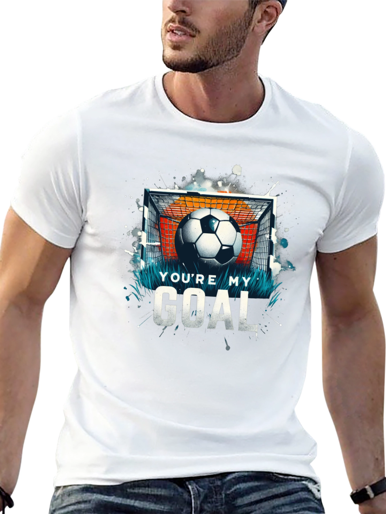 Camiseta Negra Eres Mi Gol