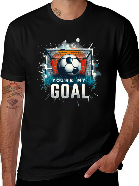 Camiseta Negra Eres Mi Gol