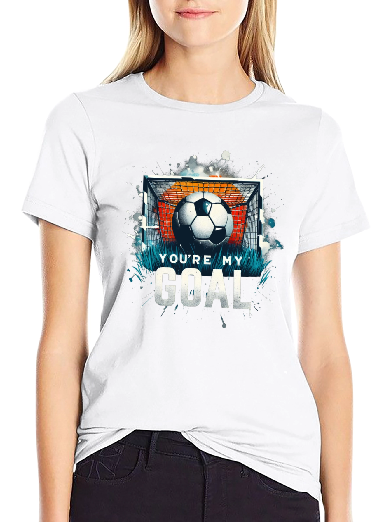 Camiseta Negra Eres Mi Gol