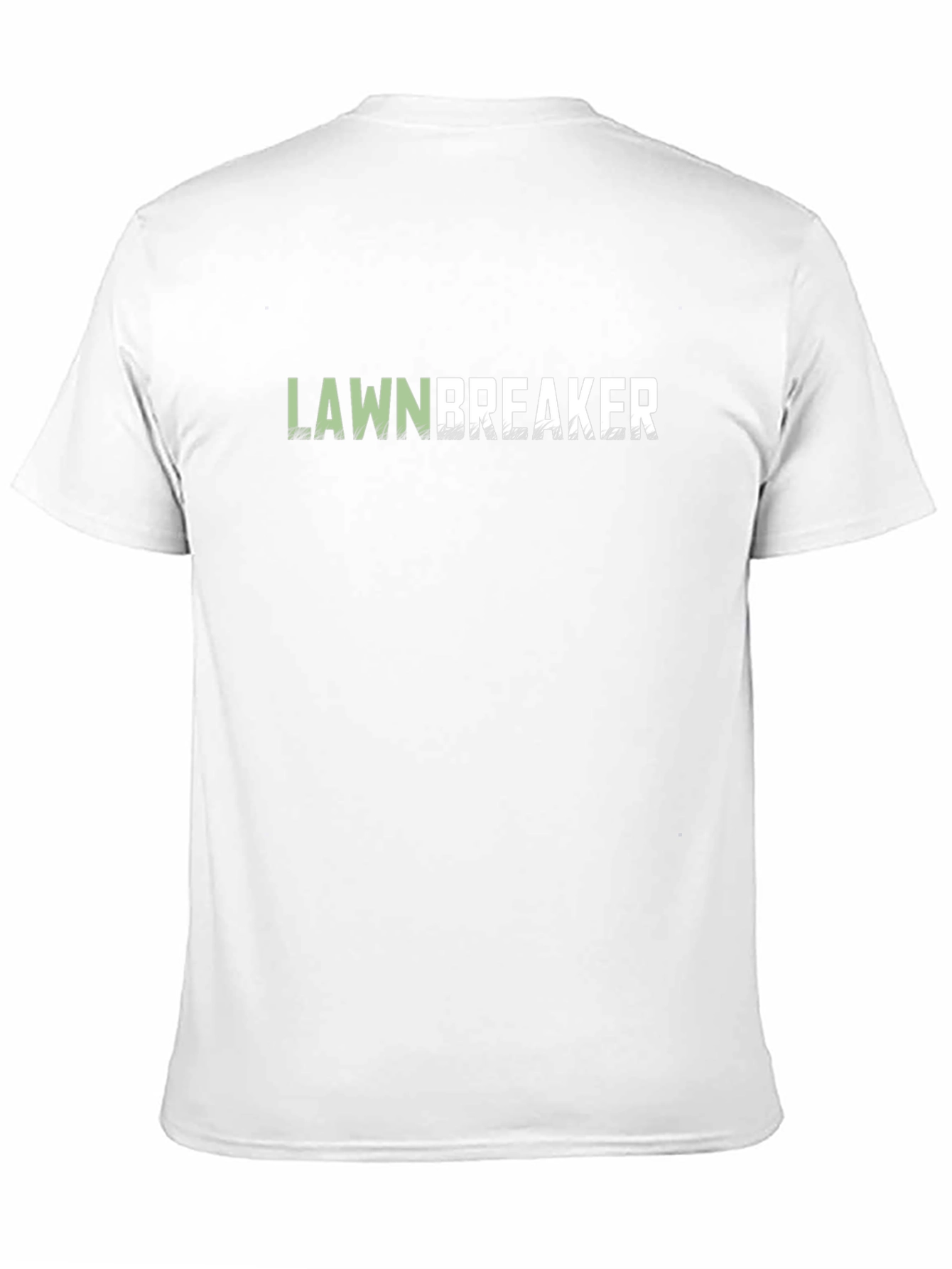 Camiseta Negra Lawnbreaker para Hombre
