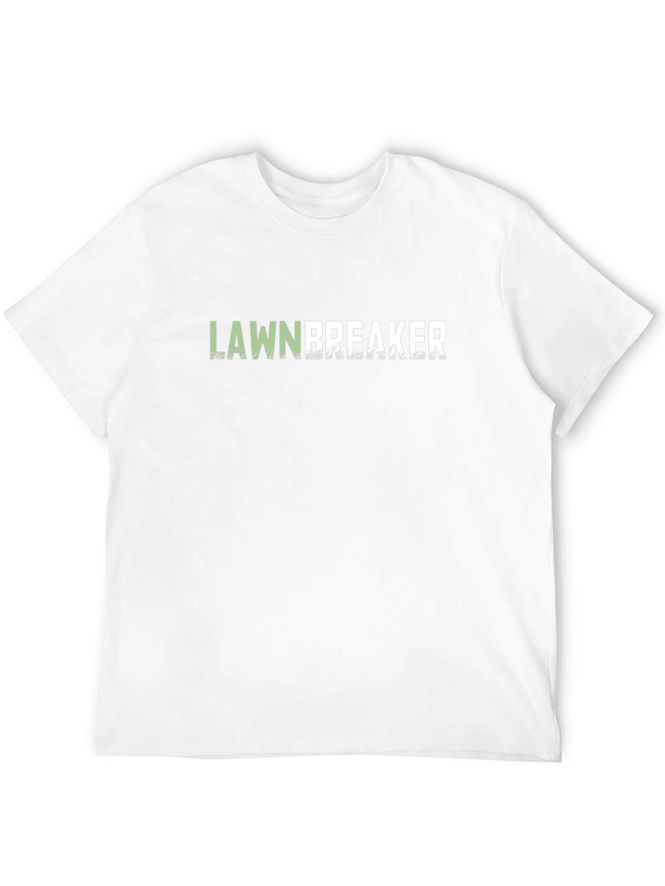 Camiseta Negra Lawnbreaker para Hombre