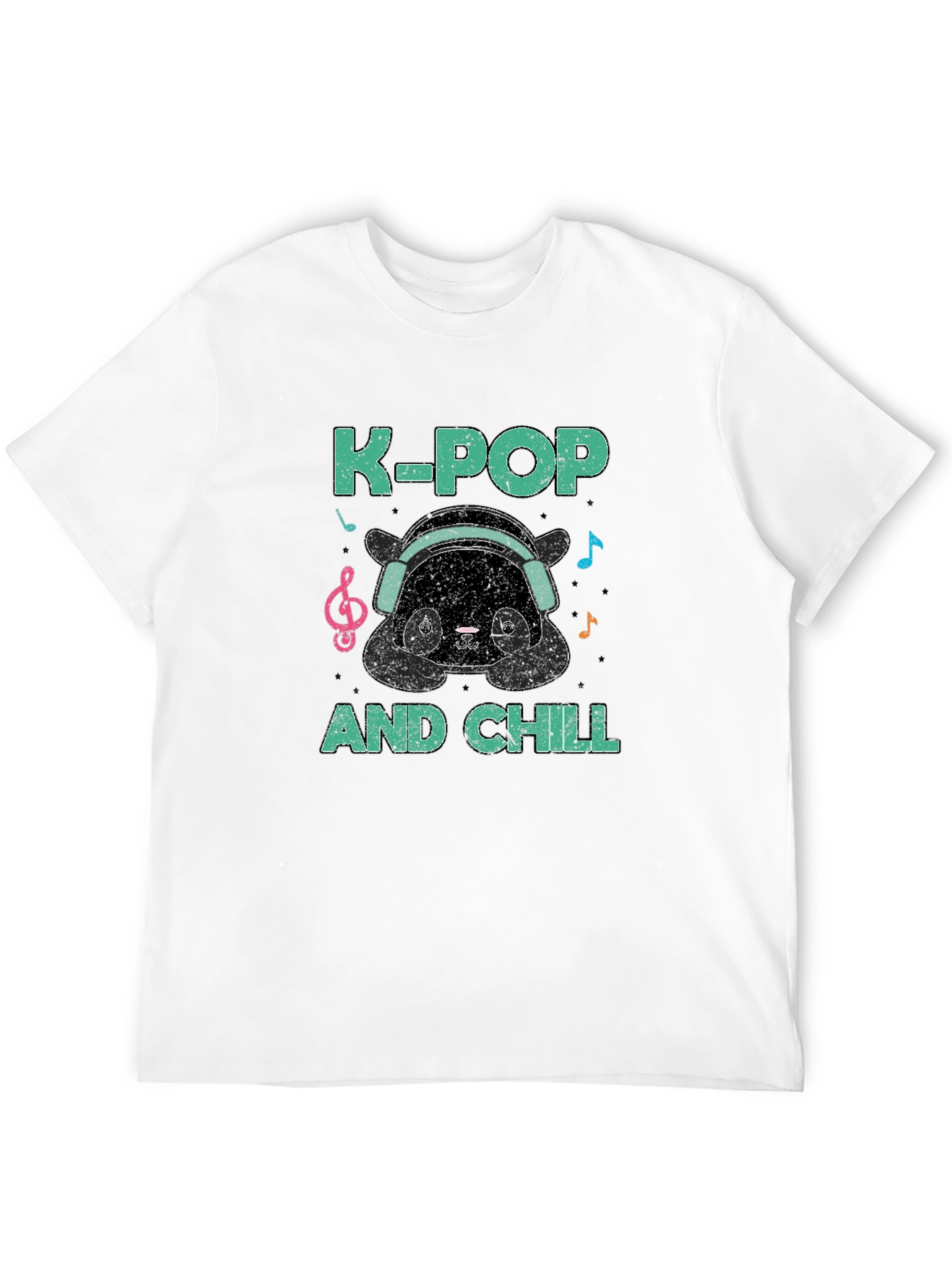 Camiseta Hombre K-Pop and Chill Panda