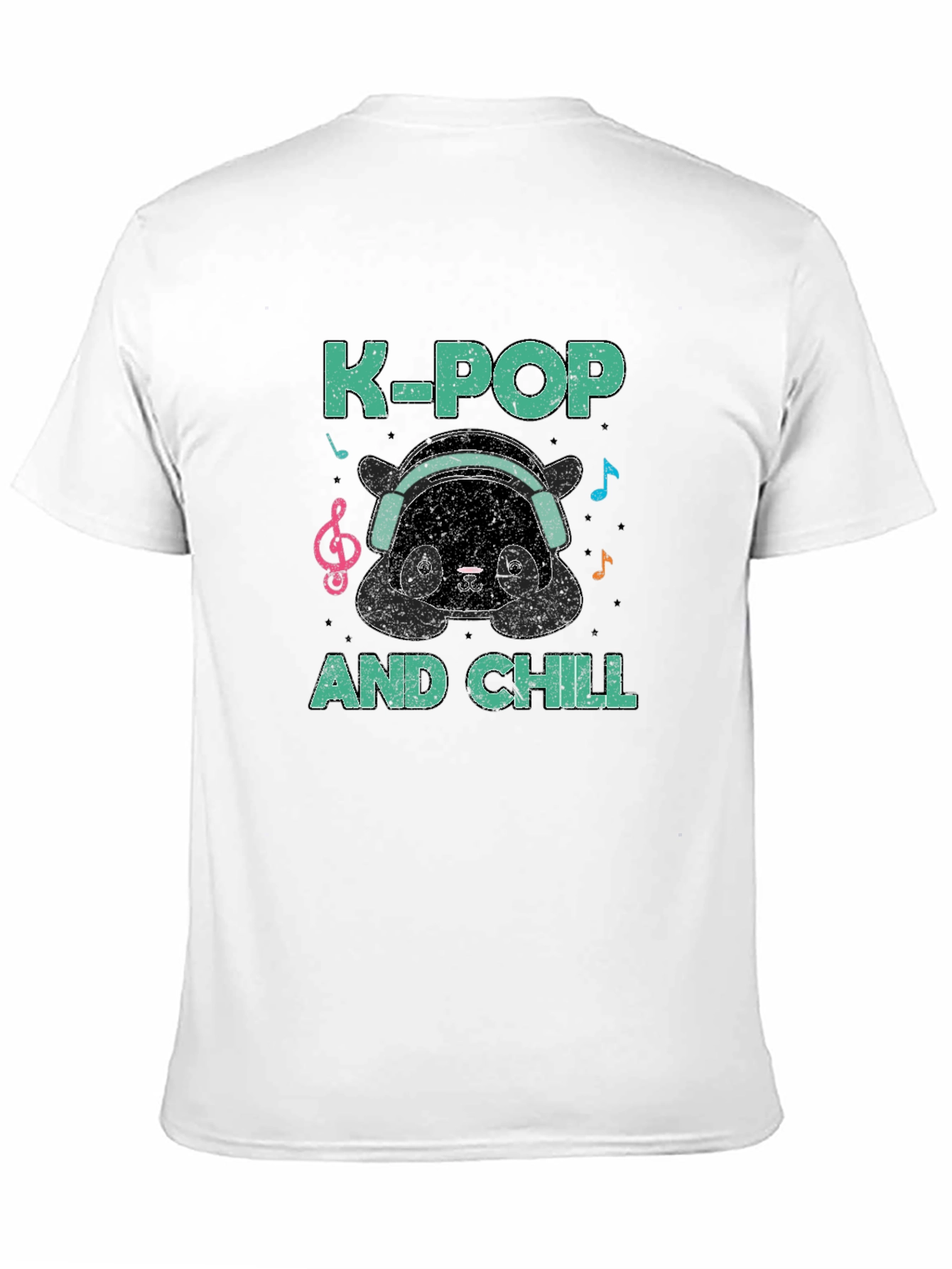 Camiseta Hombre K-Pop and Chill Panda