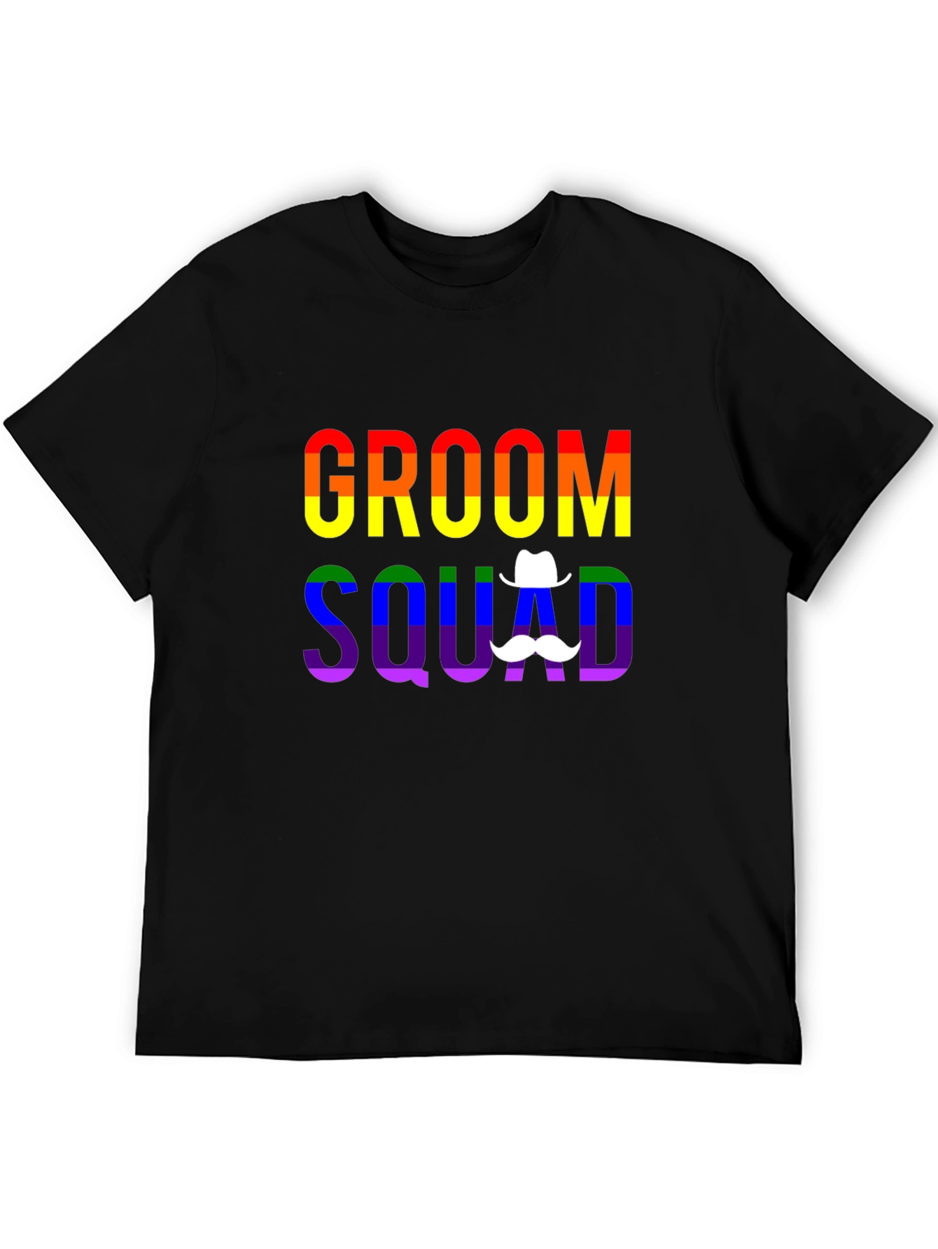 Camiseta Groom Squad Orgullo LGBT