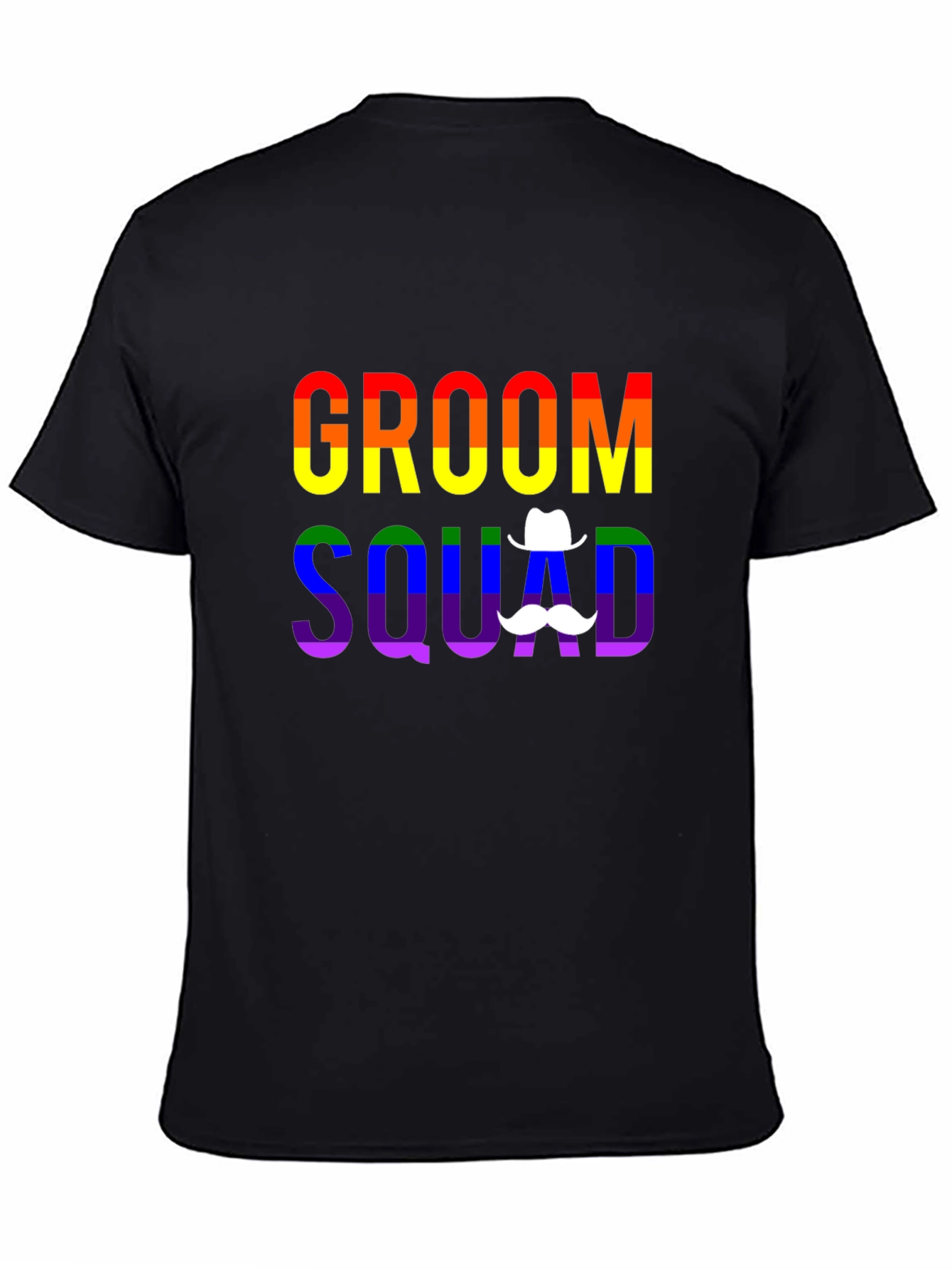 Camiseta Groom Squad Orgullo LGBT