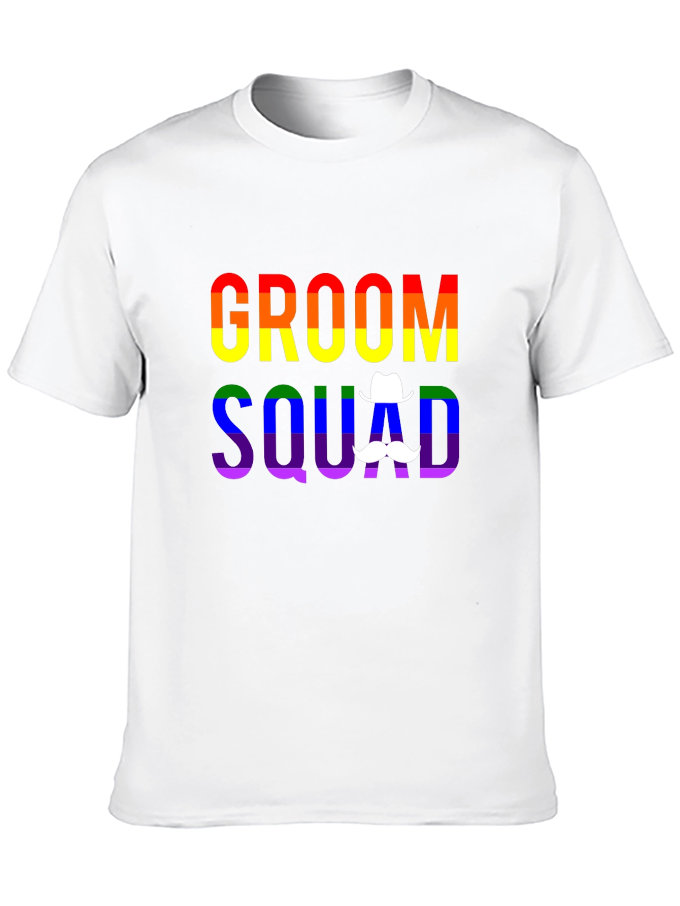 Camiseta Groom Squad Orgullo LGBT