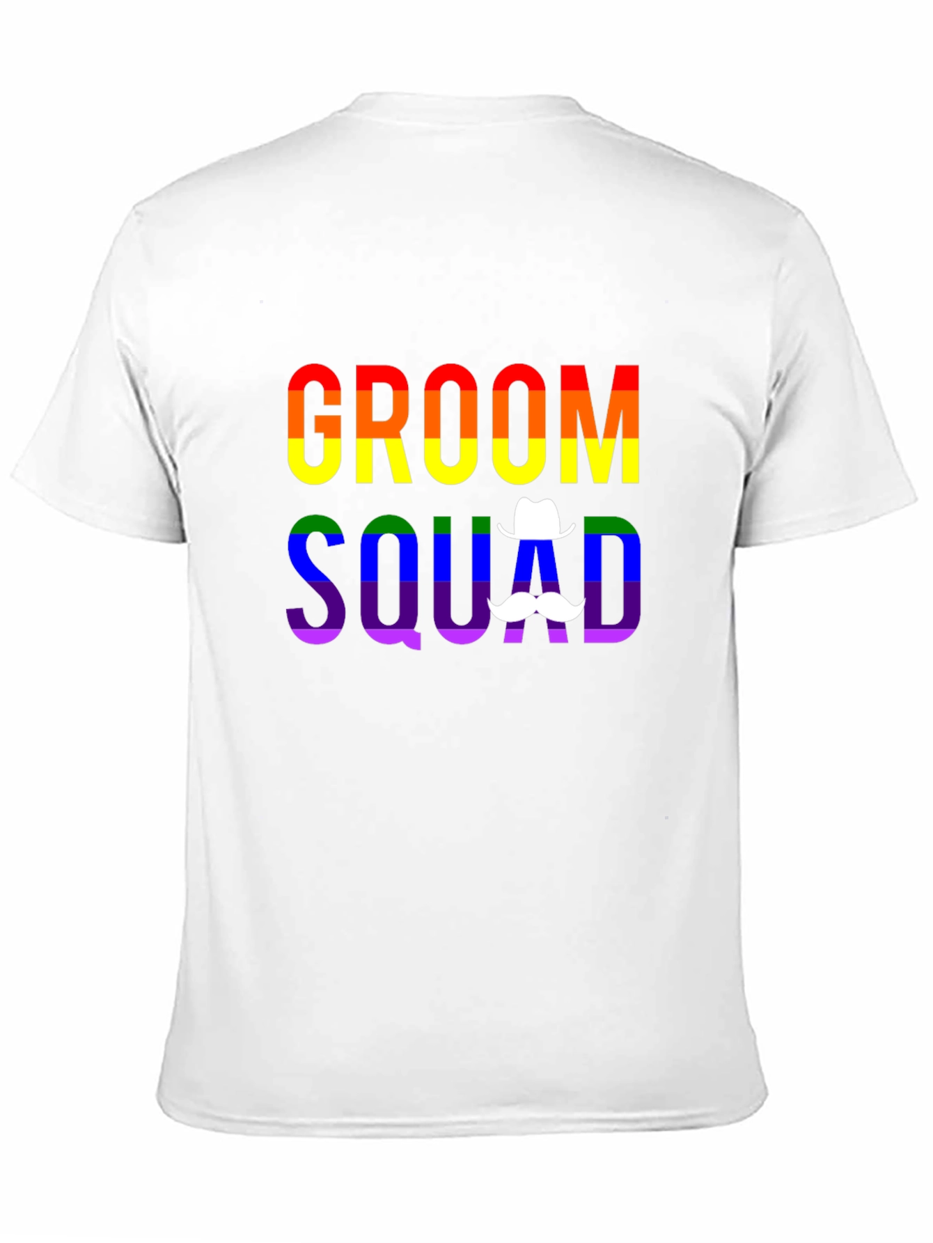 Camiseta Groom Squad Orgullo LGBT
