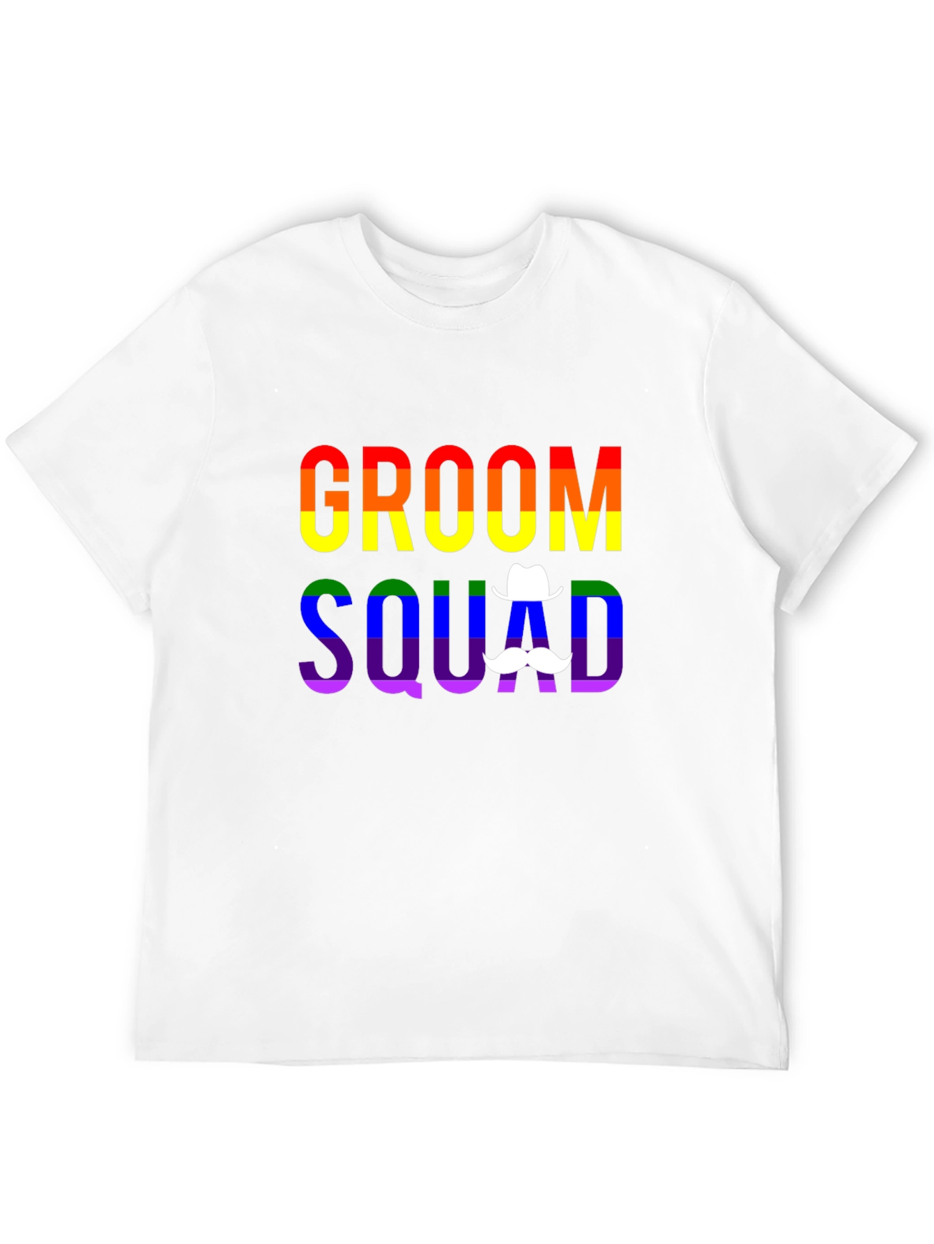 Camiseta Groom Squad Orgullo LGBT