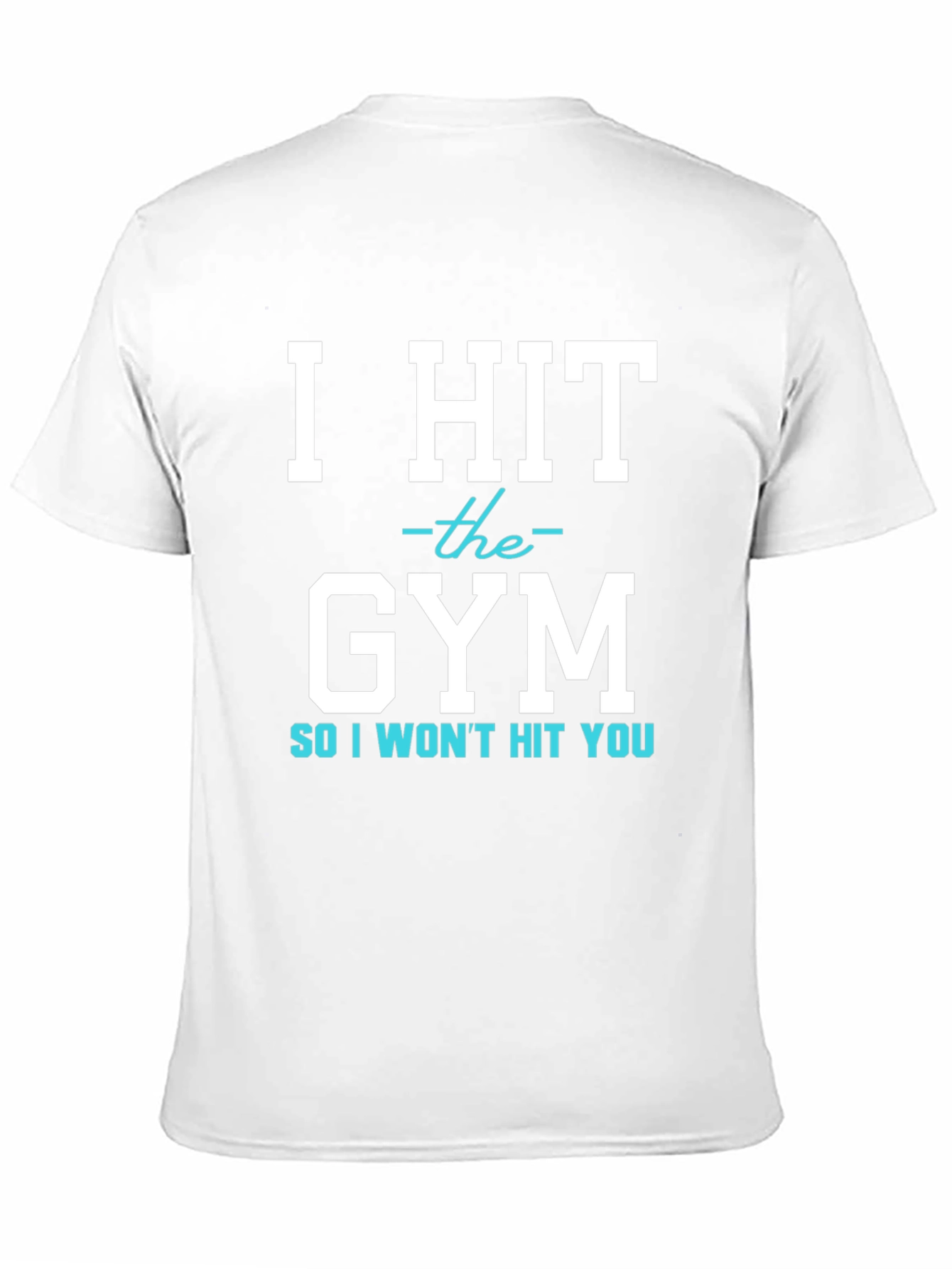 Camiseta Gym: ¡Entrena para no golpear!