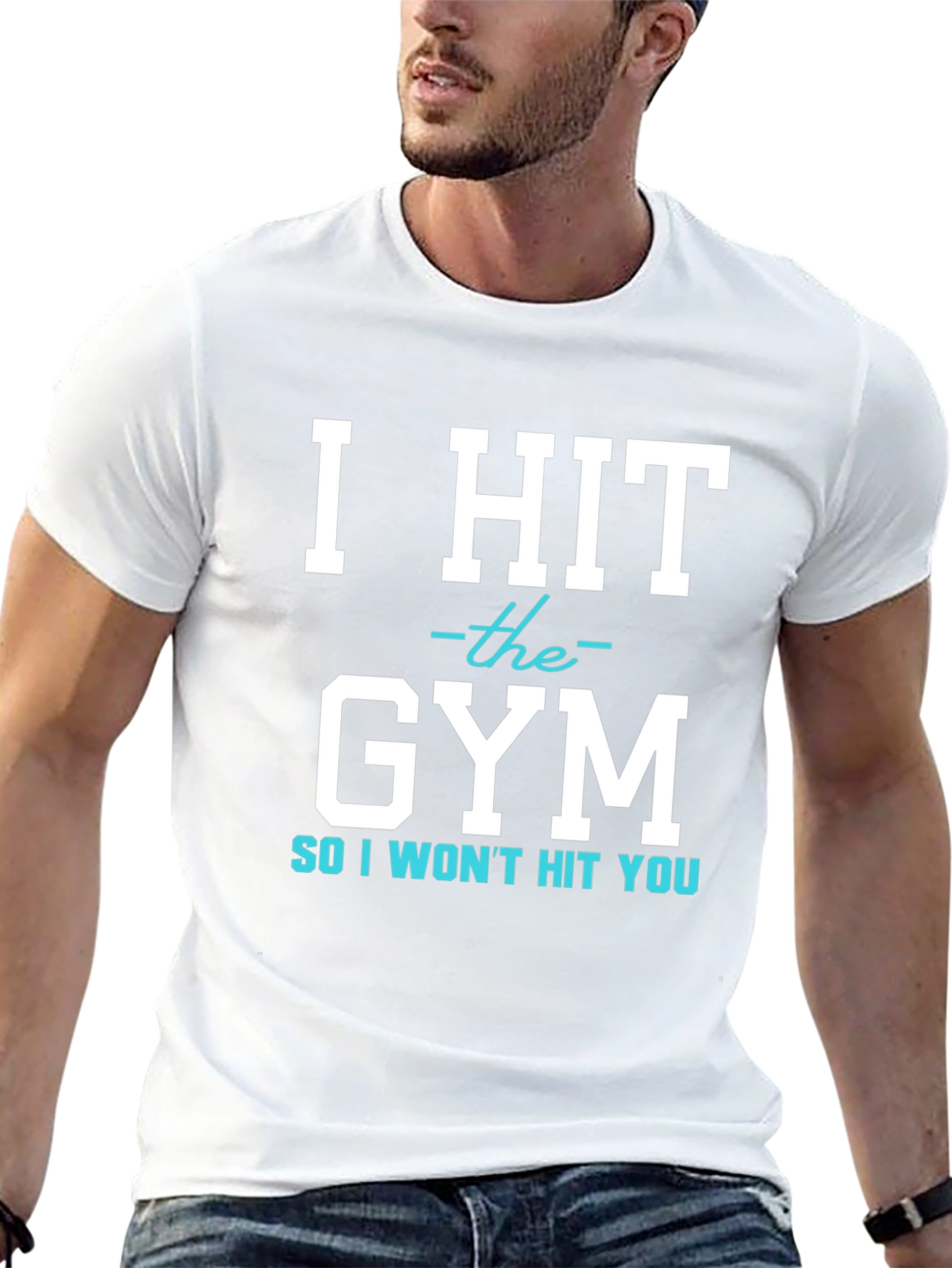 Camiseta Gym: ¡Entrena para no golpear!