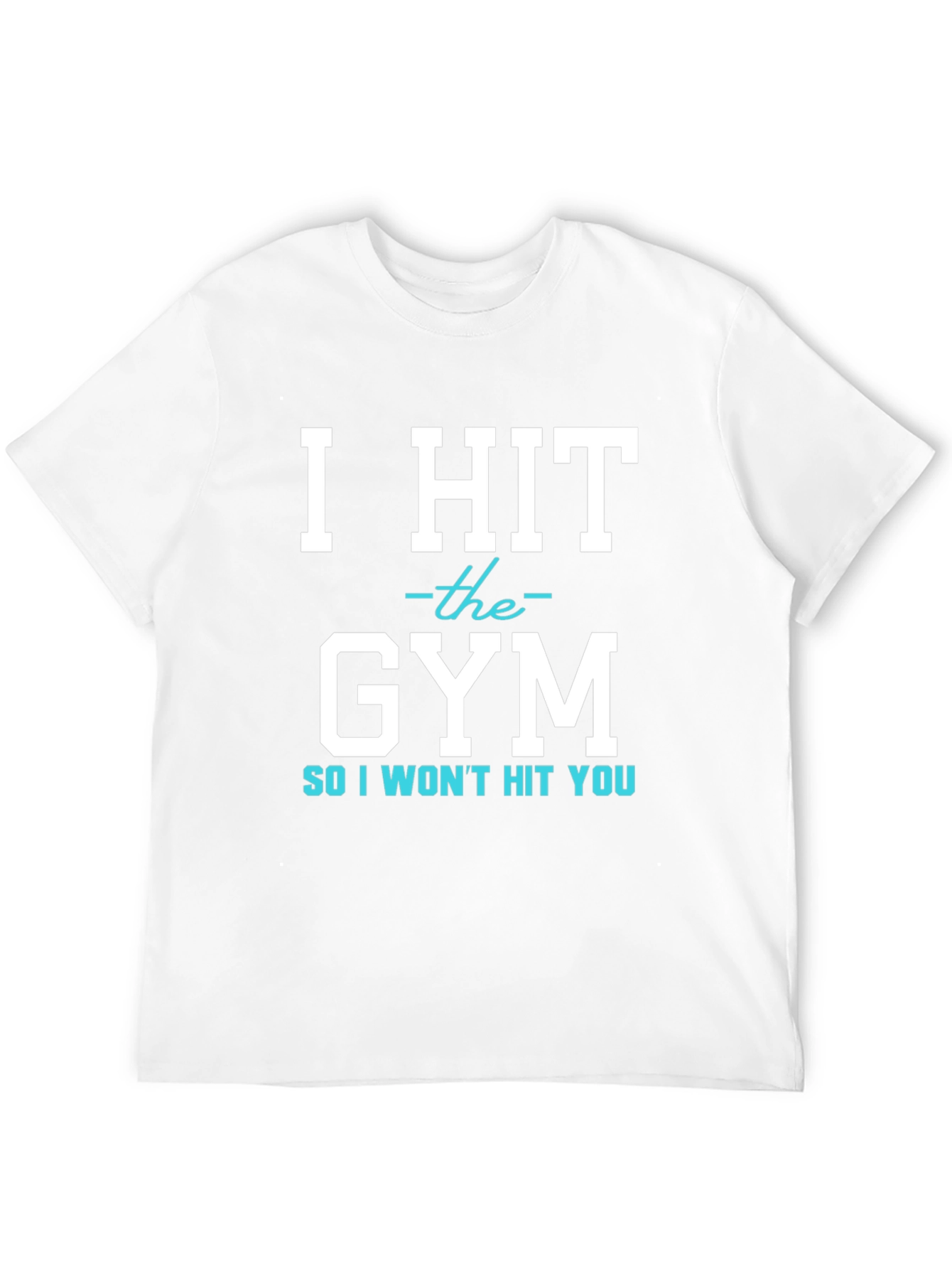 Camiseta Gym: ¡Entrena para no golpear!