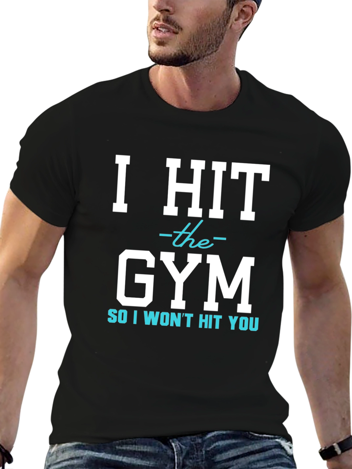 Camiseta Gym: ¡Entrena para no golpear!