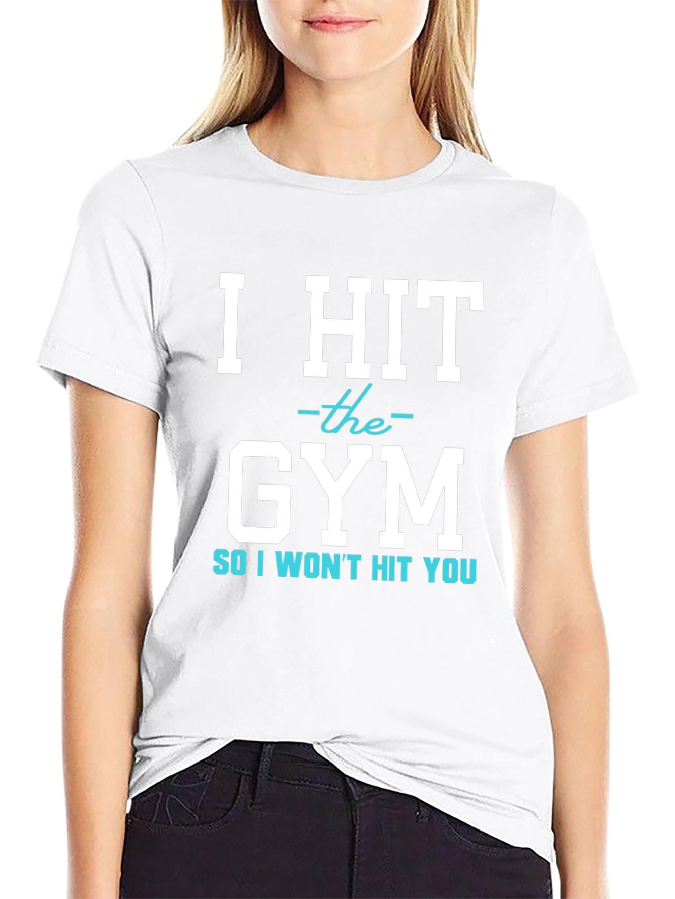 Camiseta Gym: ¡Entrena para no golpear!
