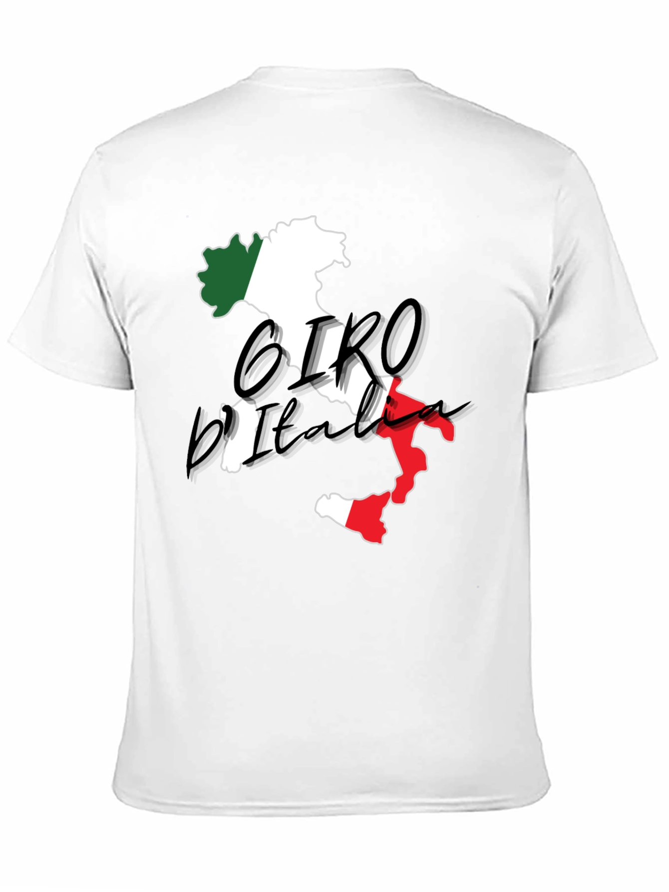 Camiseta Italia Giro - Diseño Bandera Italiana