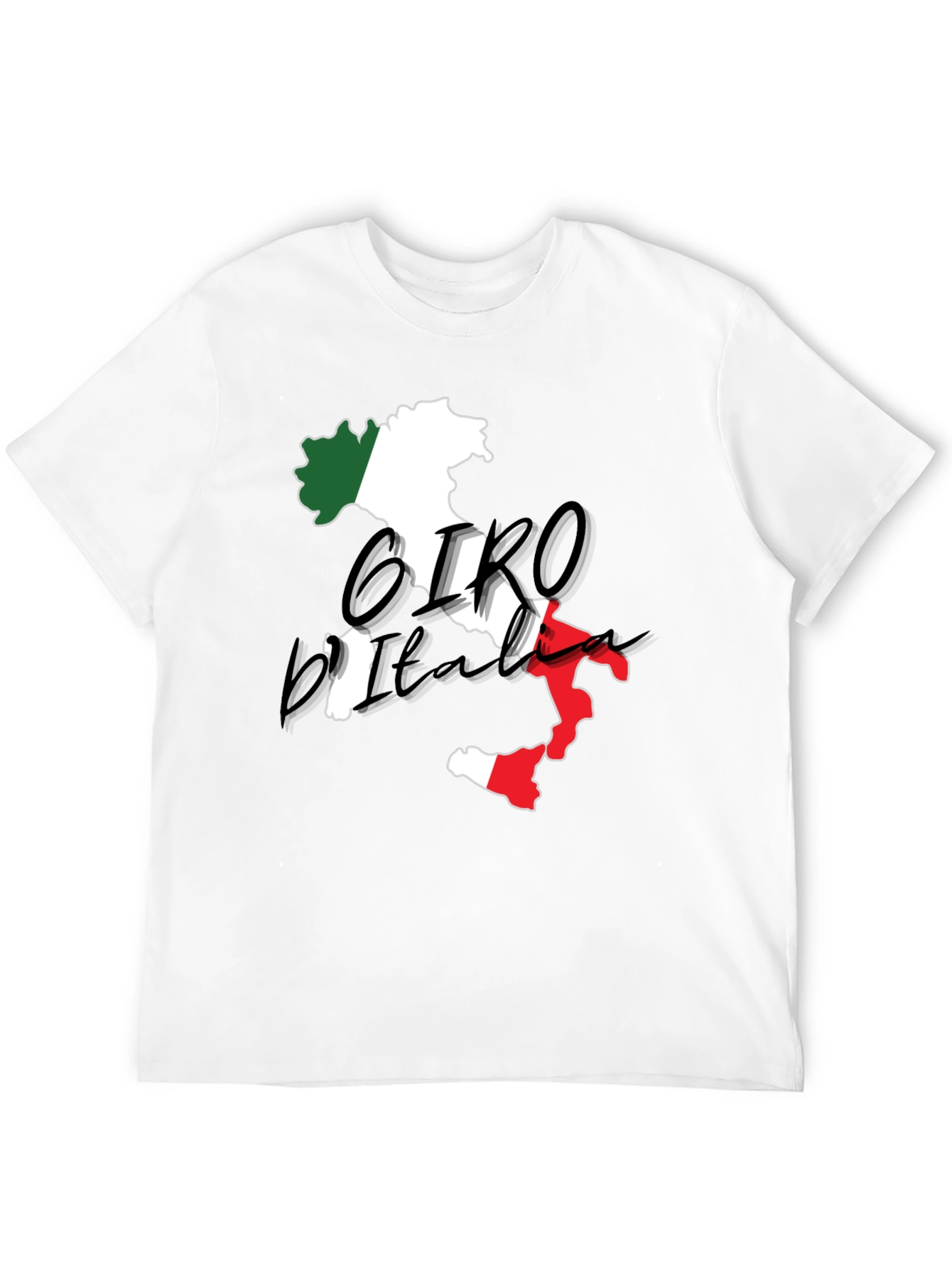 Camiseta Italia Giro - Diseño Bandera Italiana