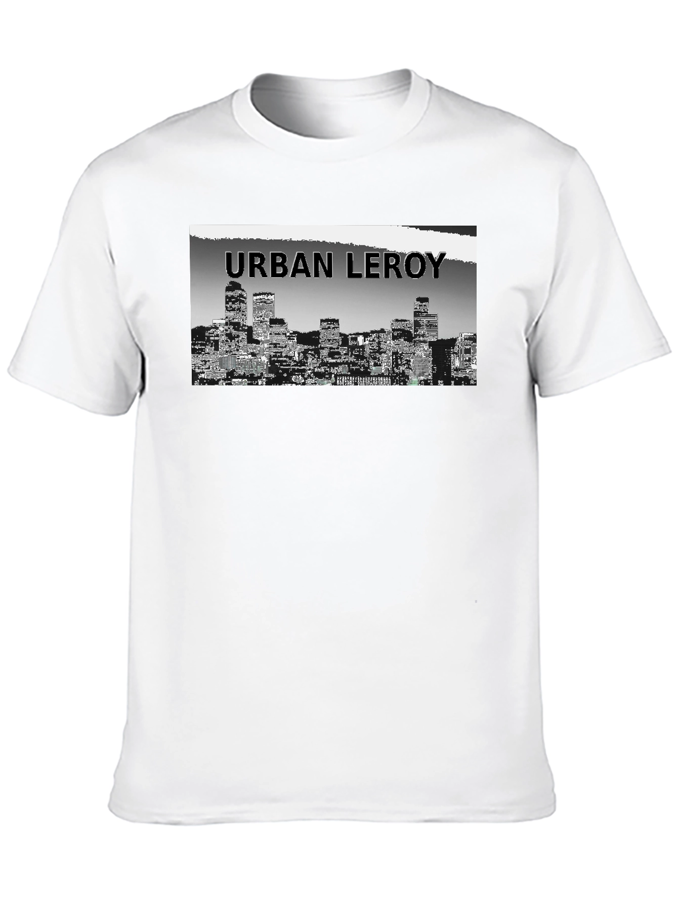 Camiseta Urbana Hombre Diseño Skyline