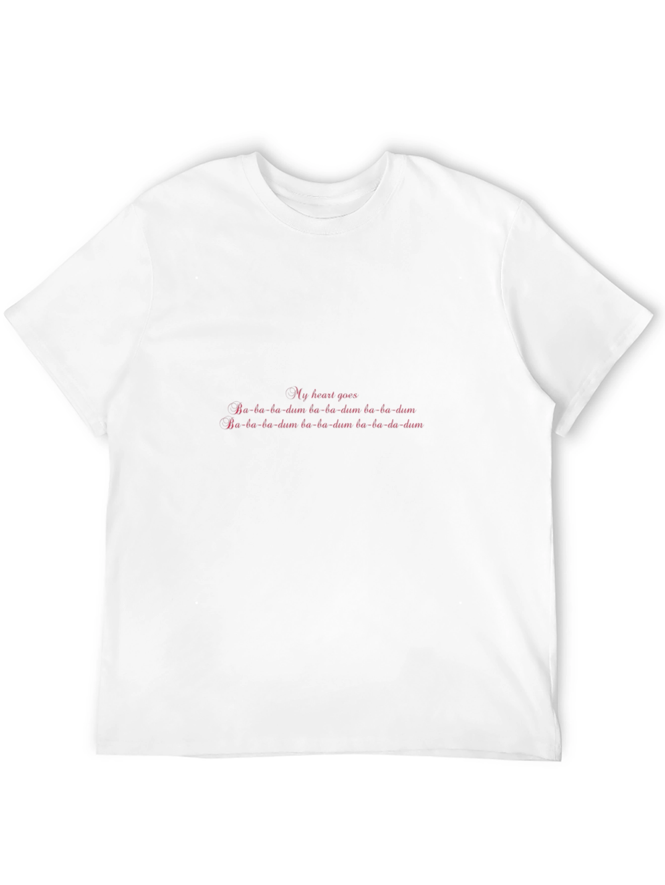 Camiseta Negra My Heart Goes Pop