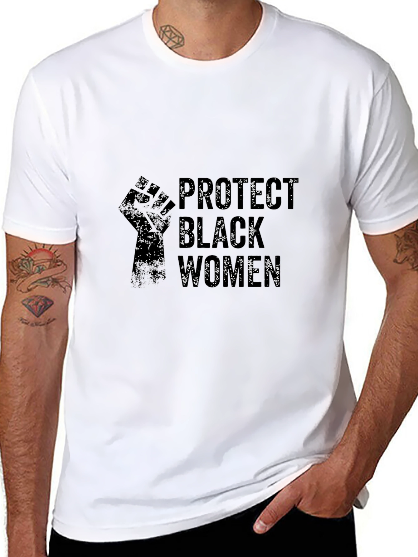 Camiseta Negra: Protege a las Mujeres Negras