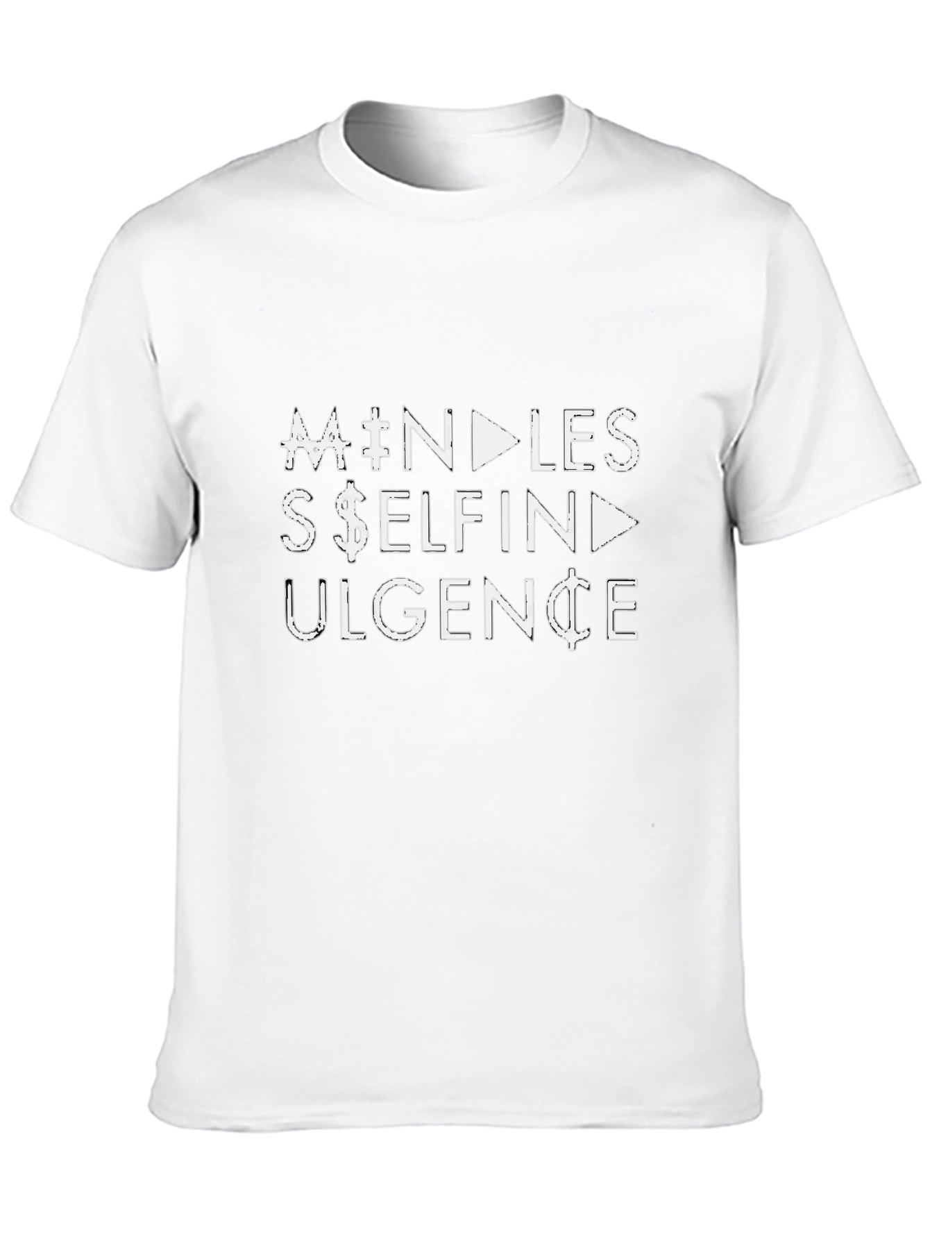 Camiseta Negra con Diseño Mindless Self Indulgence