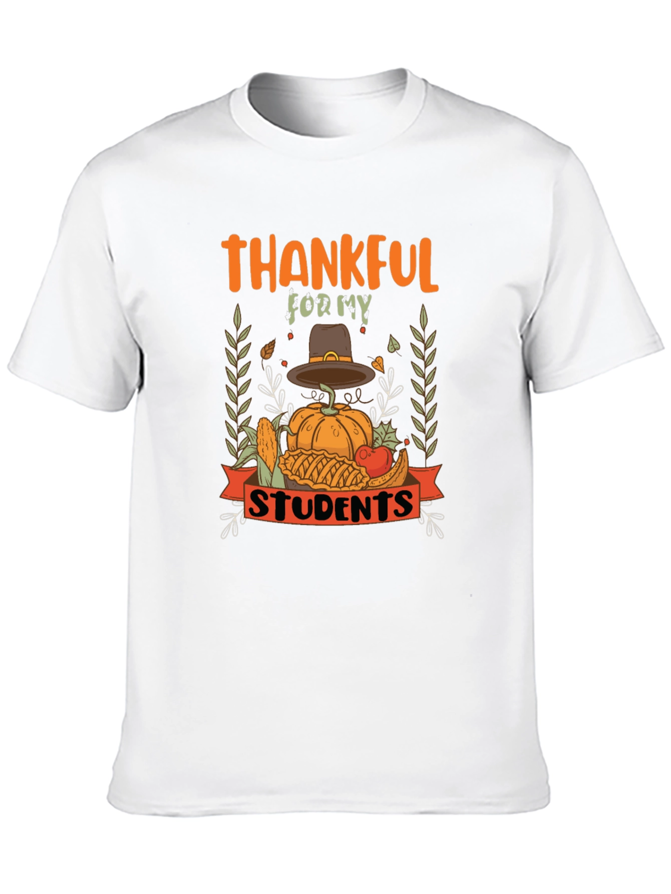 Camiseta Agradecido por mis estudiantes Acción de Gracias